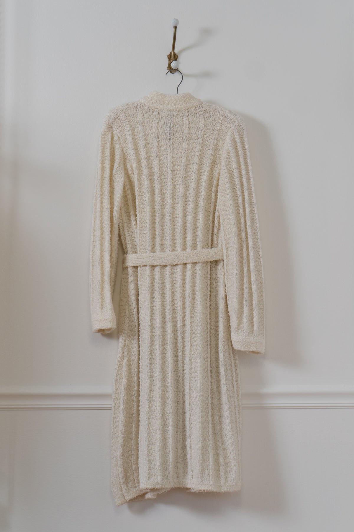 Vintage Cream Boucle Cardian Duster