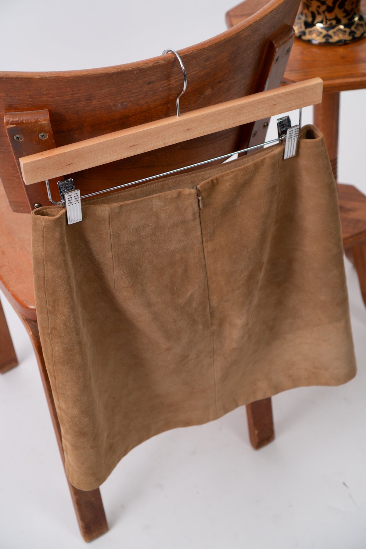 Y2K Banana Republic 100% Suede Skirt
