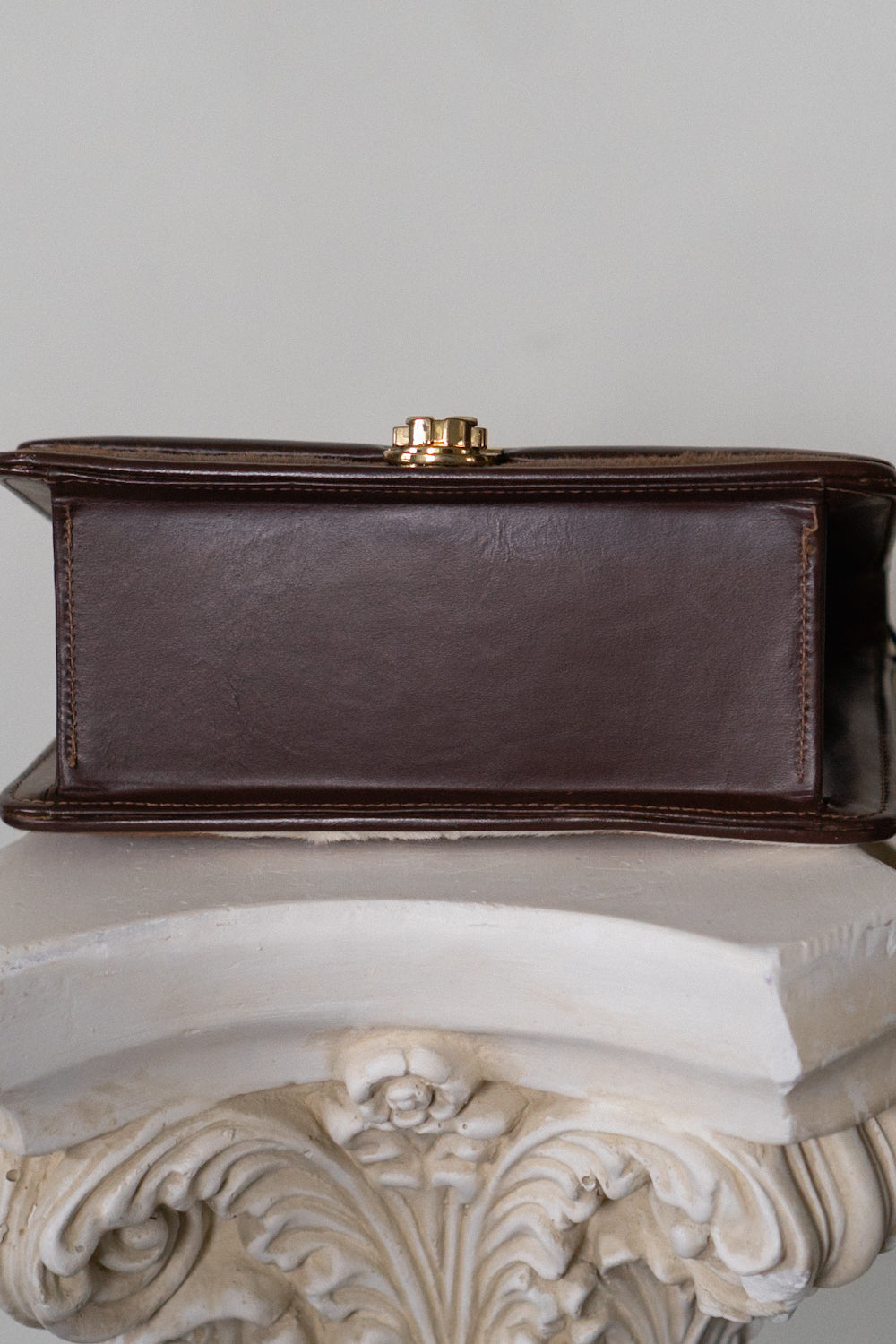 Vintage Calf Hair Tan Handbag