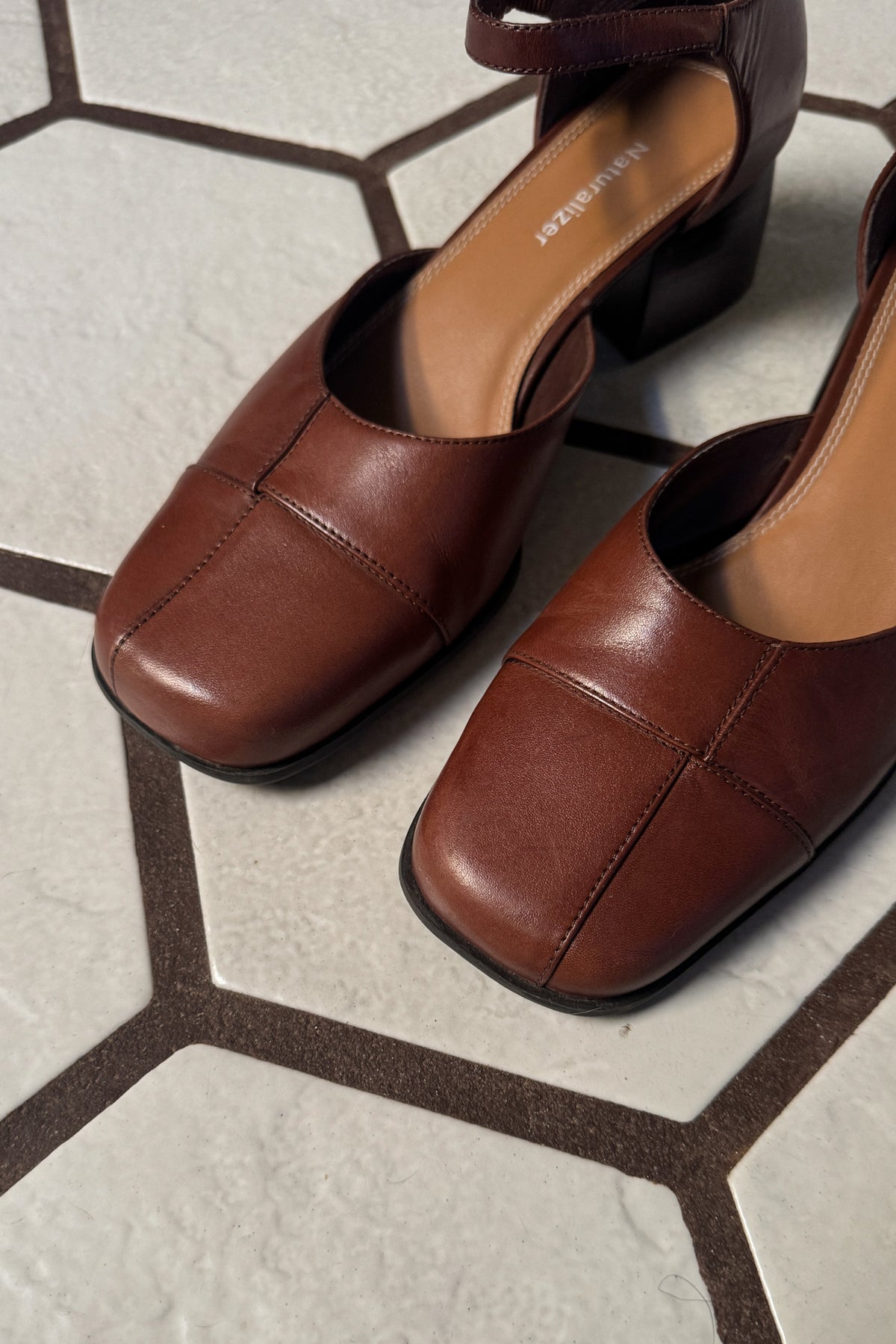 100% Leather Mary Janes
