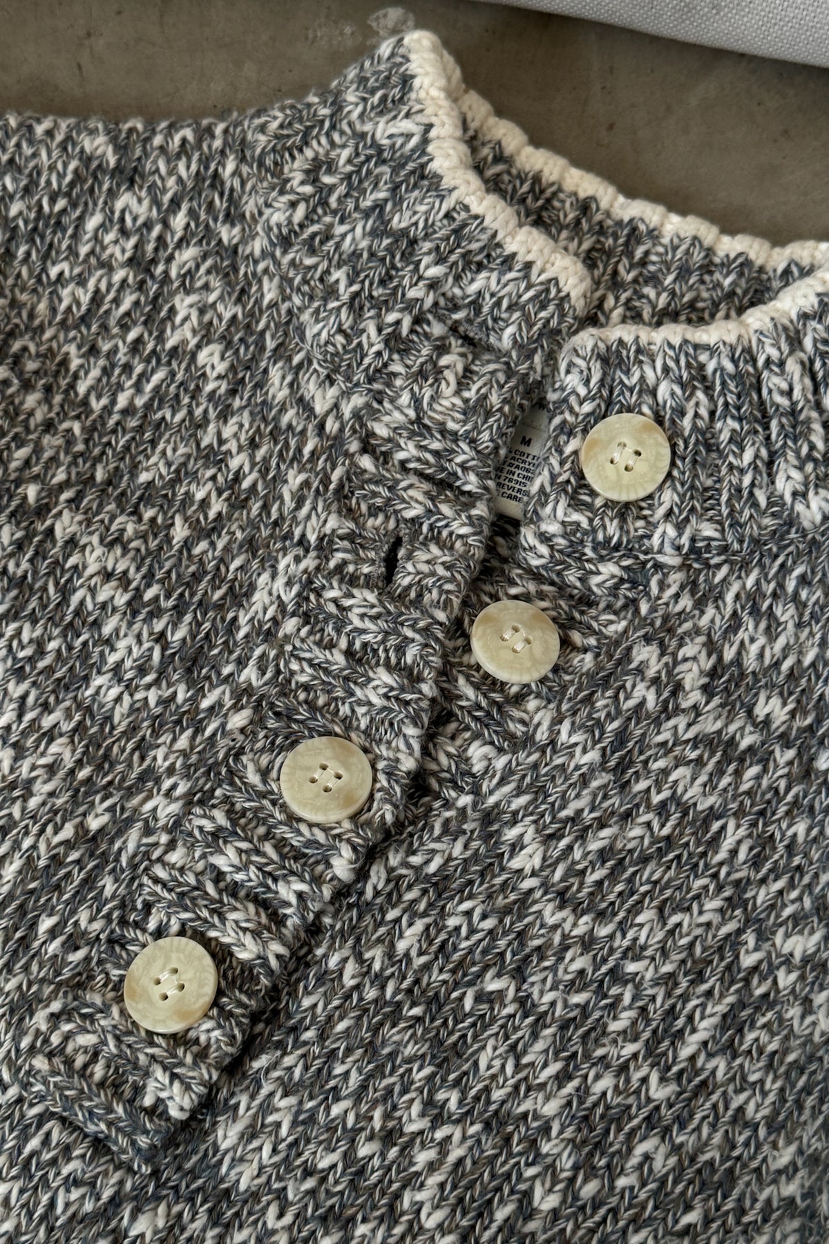 Chunky Knit Soft Cotton Blend Sweater