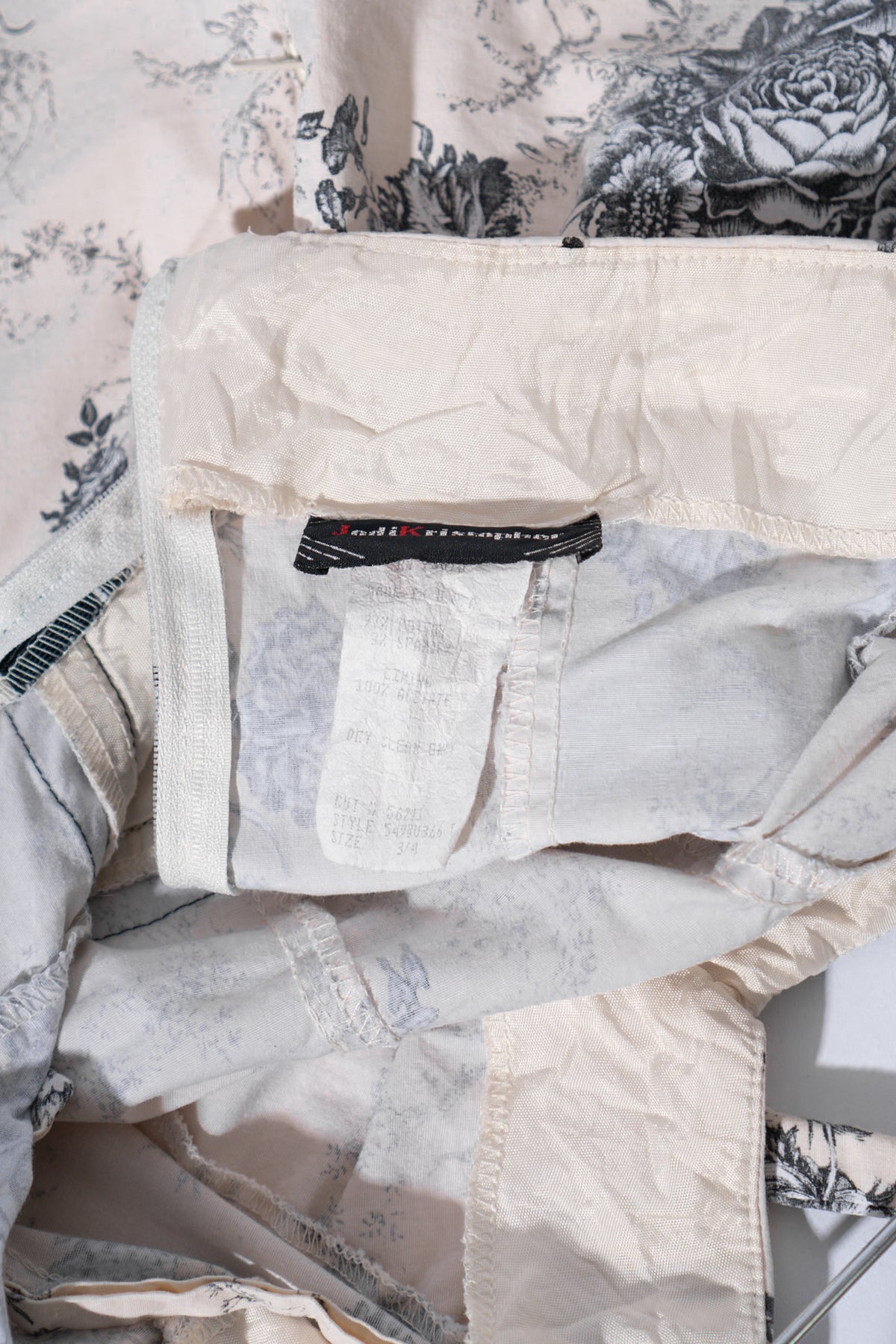 Vintage French Toile Halter Dress