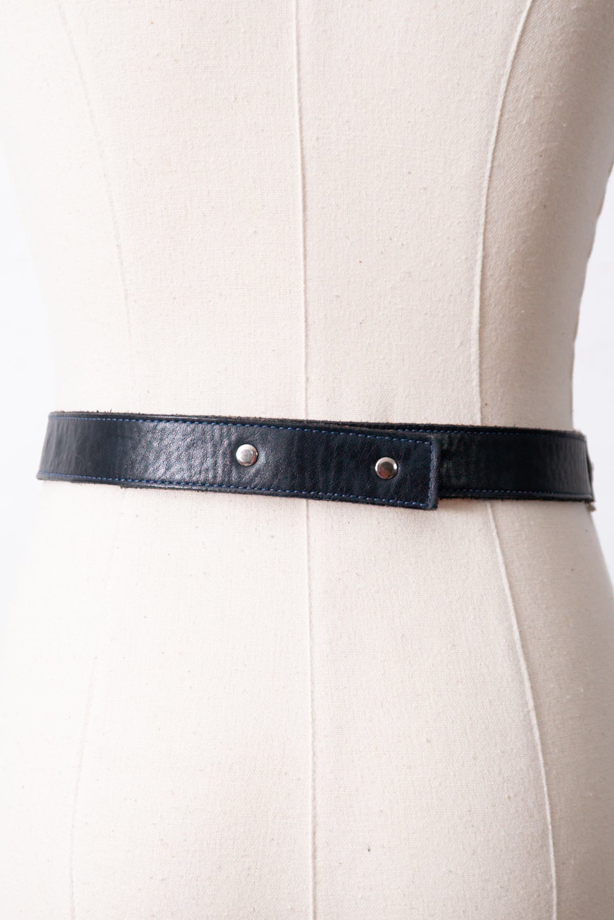 RARE Vintage Leather Western Chain Belt