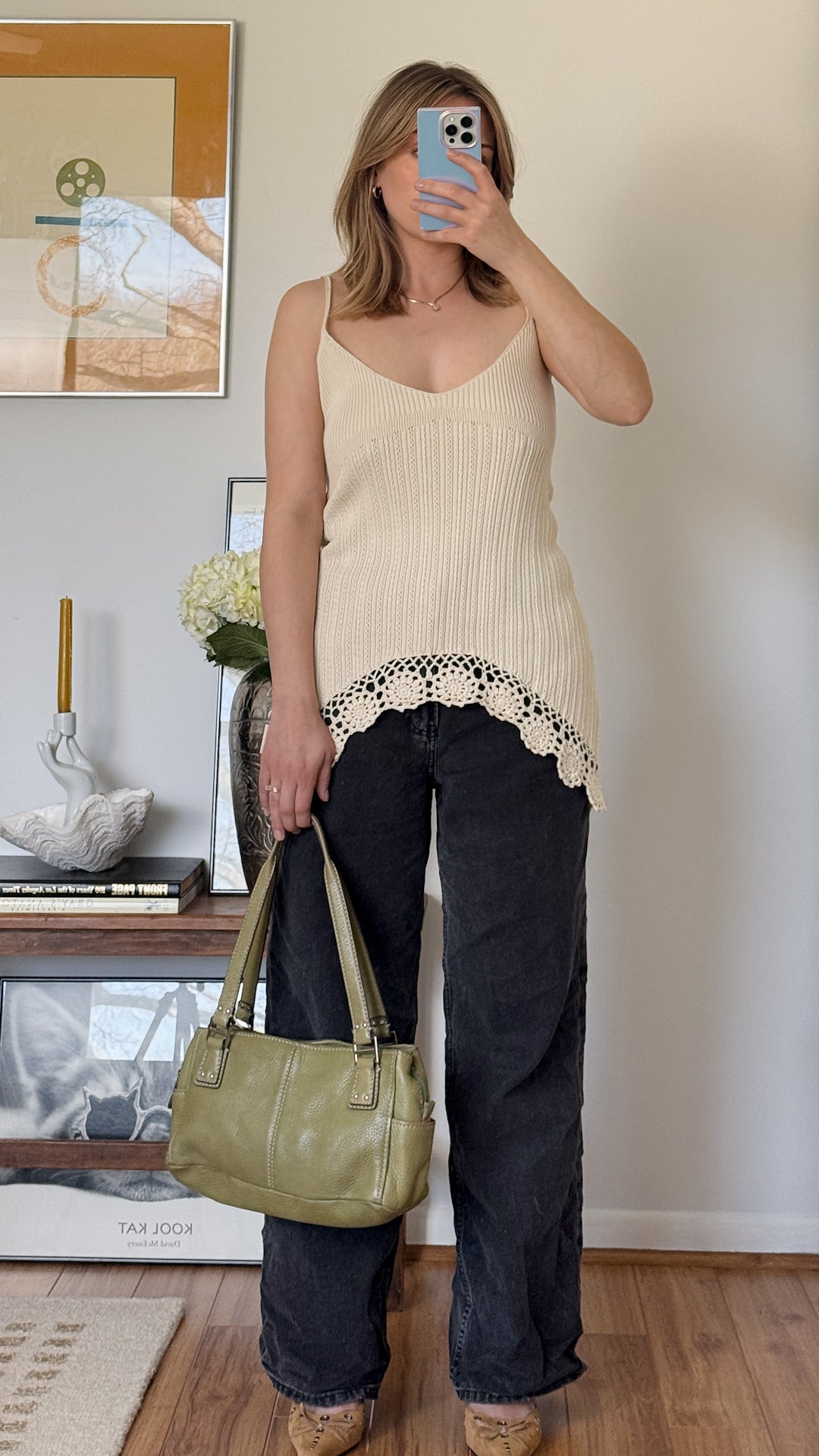 Y2K Knit / Crochet top