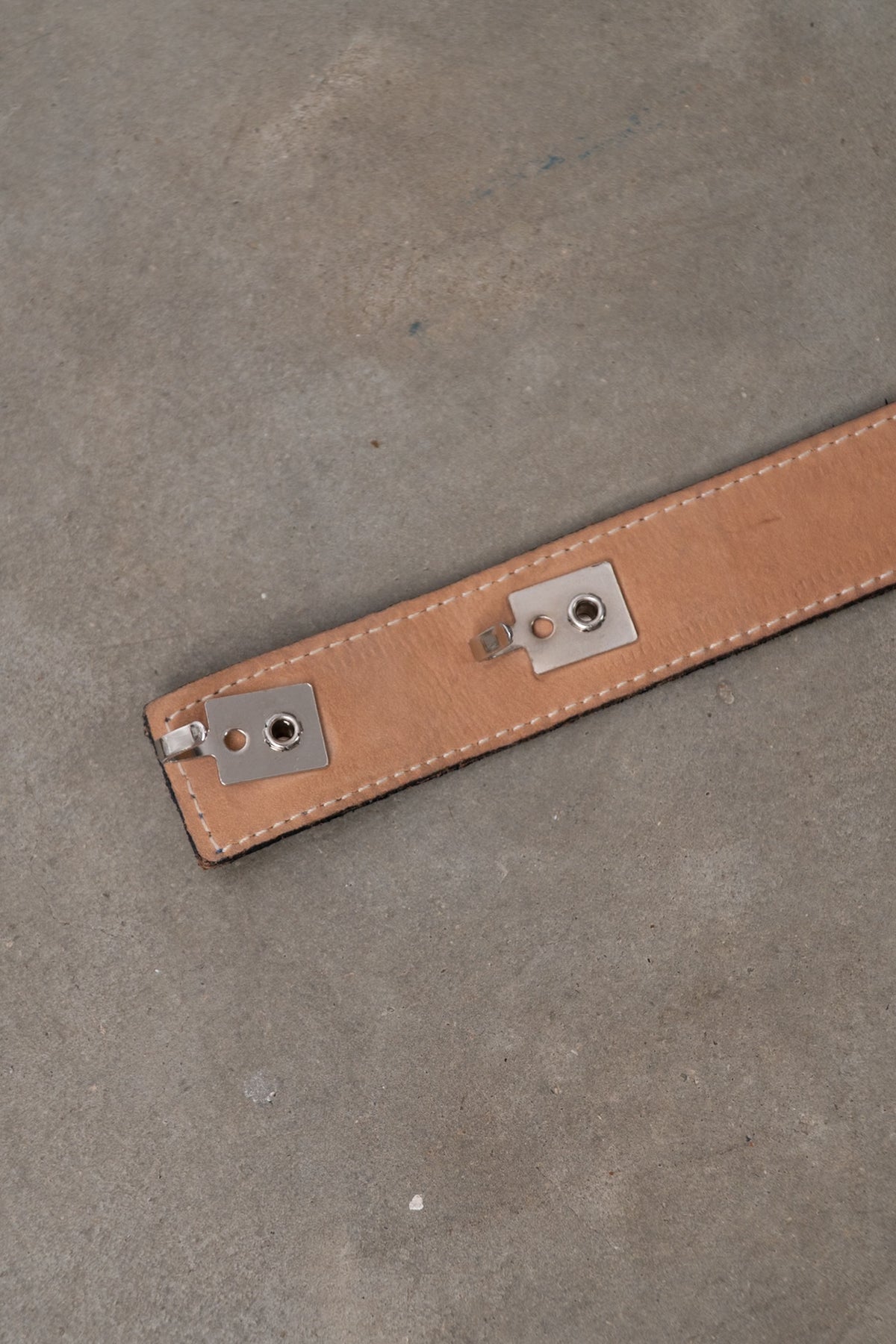 RARE Vintage Leather Western Chain Belt