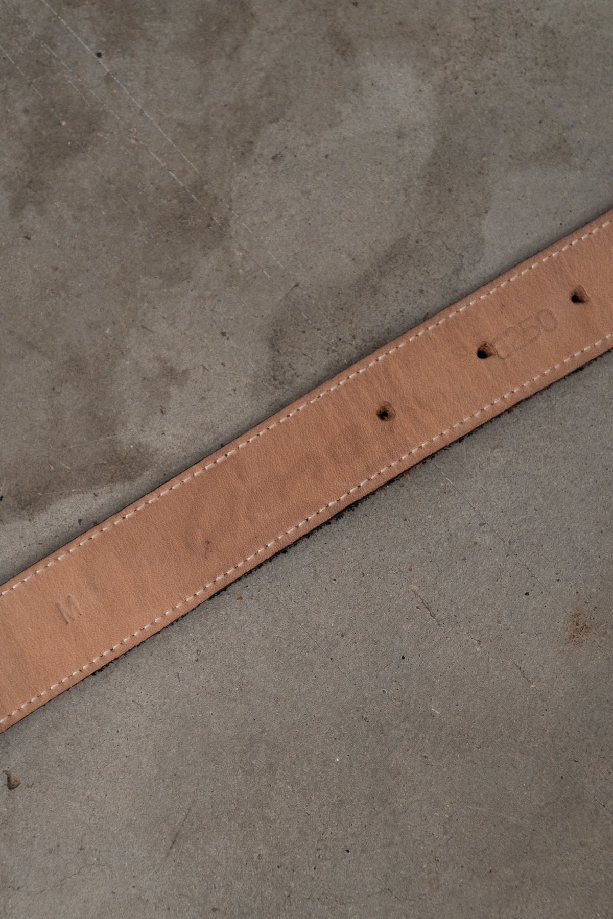 RARE Vintage Leather Western Chain Belt