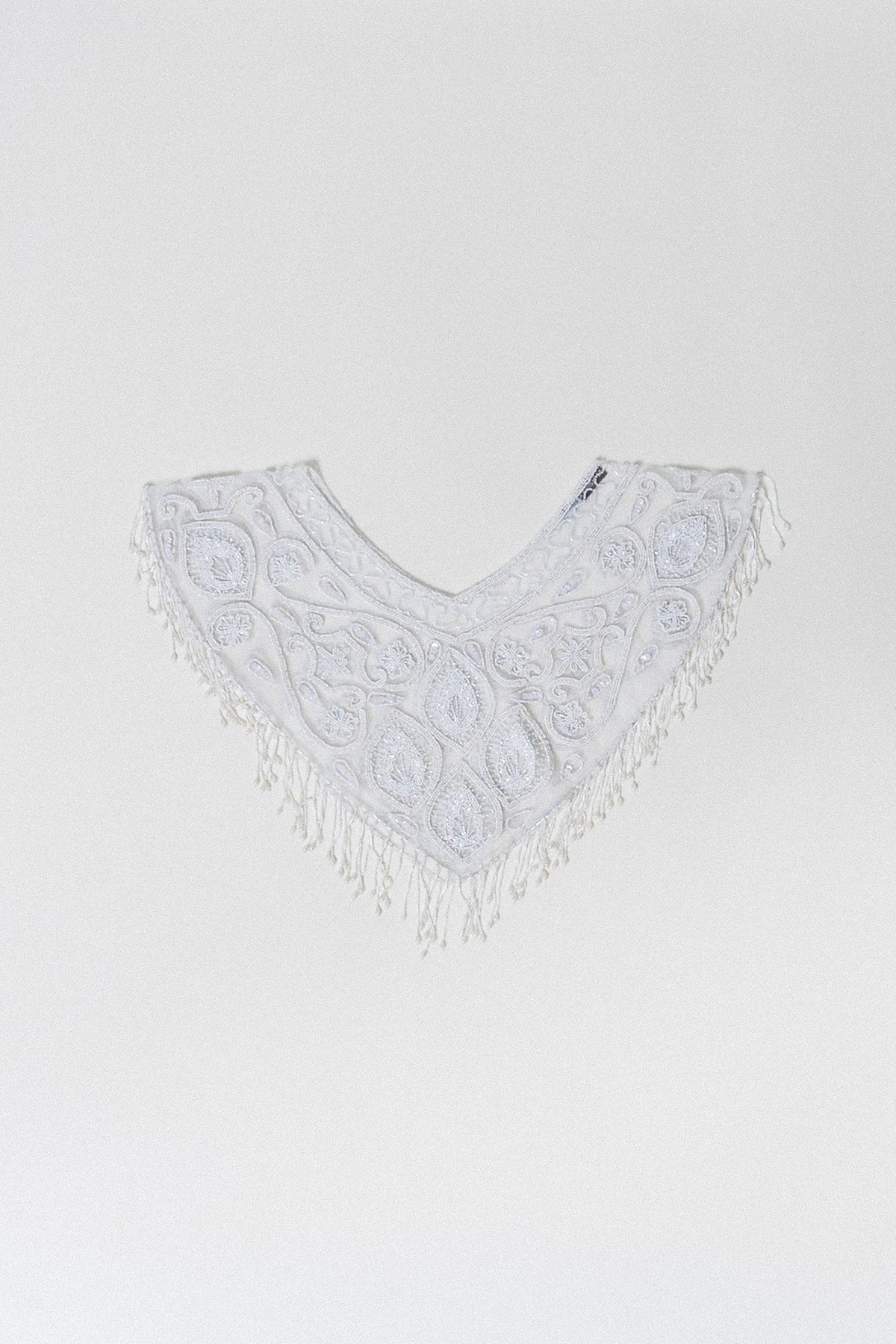 Vintage Hand Beaded Capelet