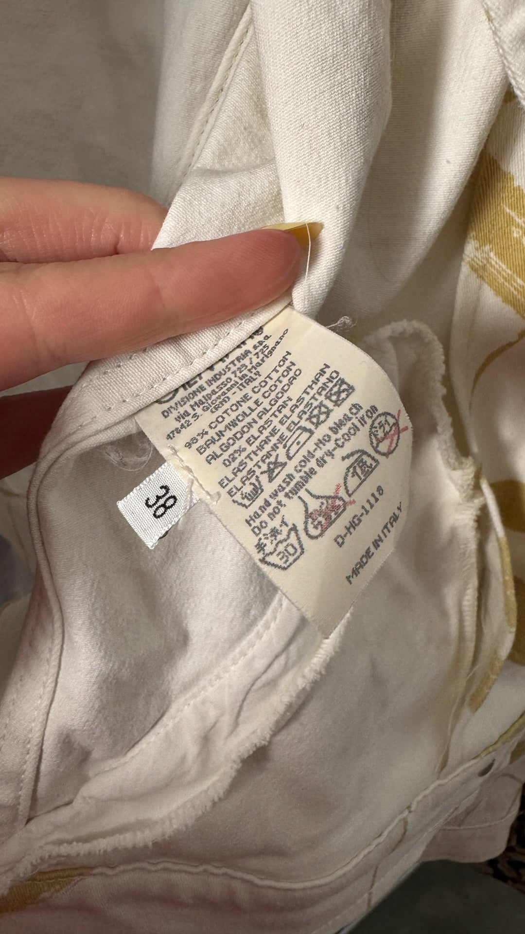 Y2K Italian Designer Iceberg Jean Abstract Jean Jacket