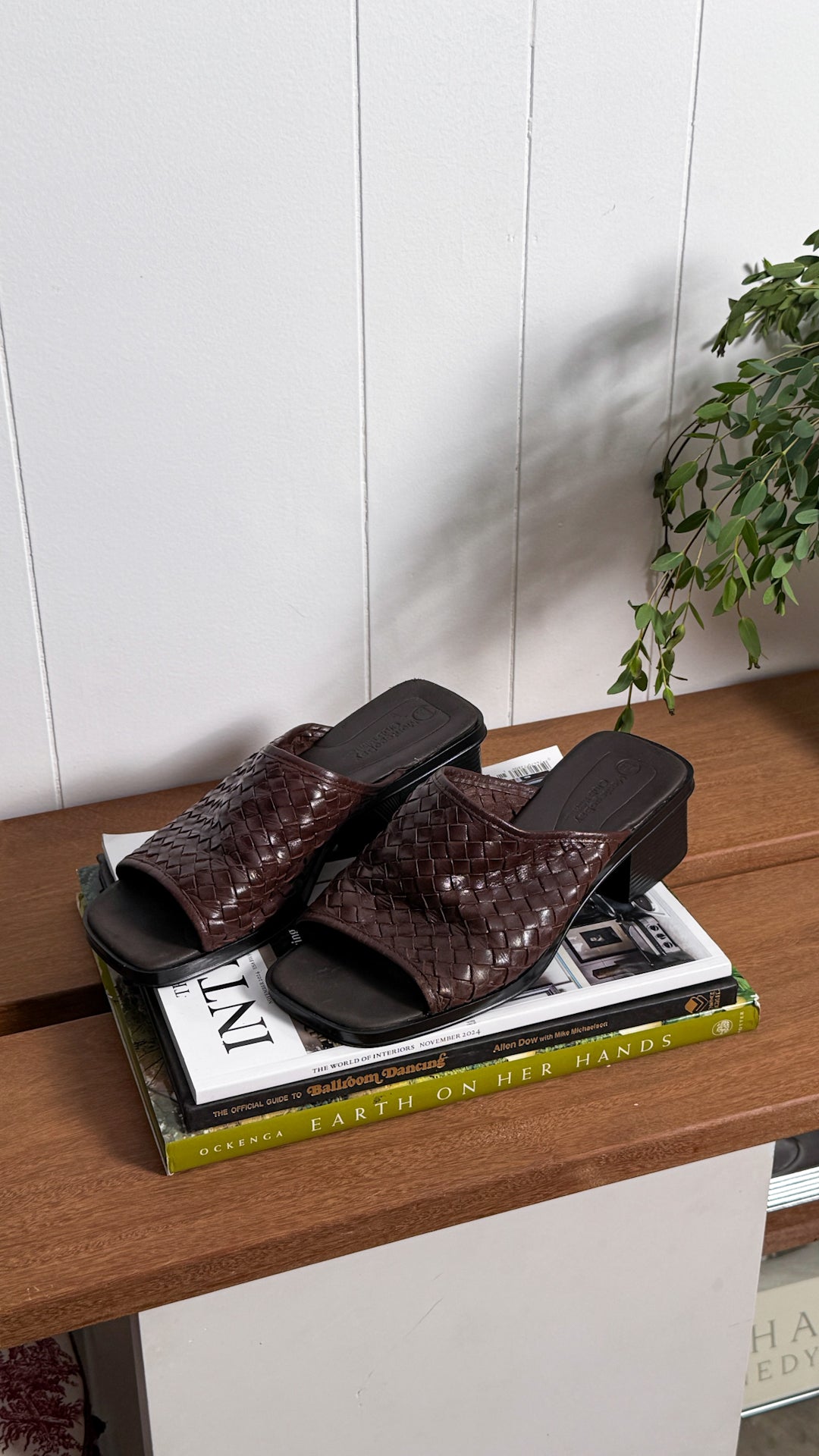 Vintage Woven Leather Sandals