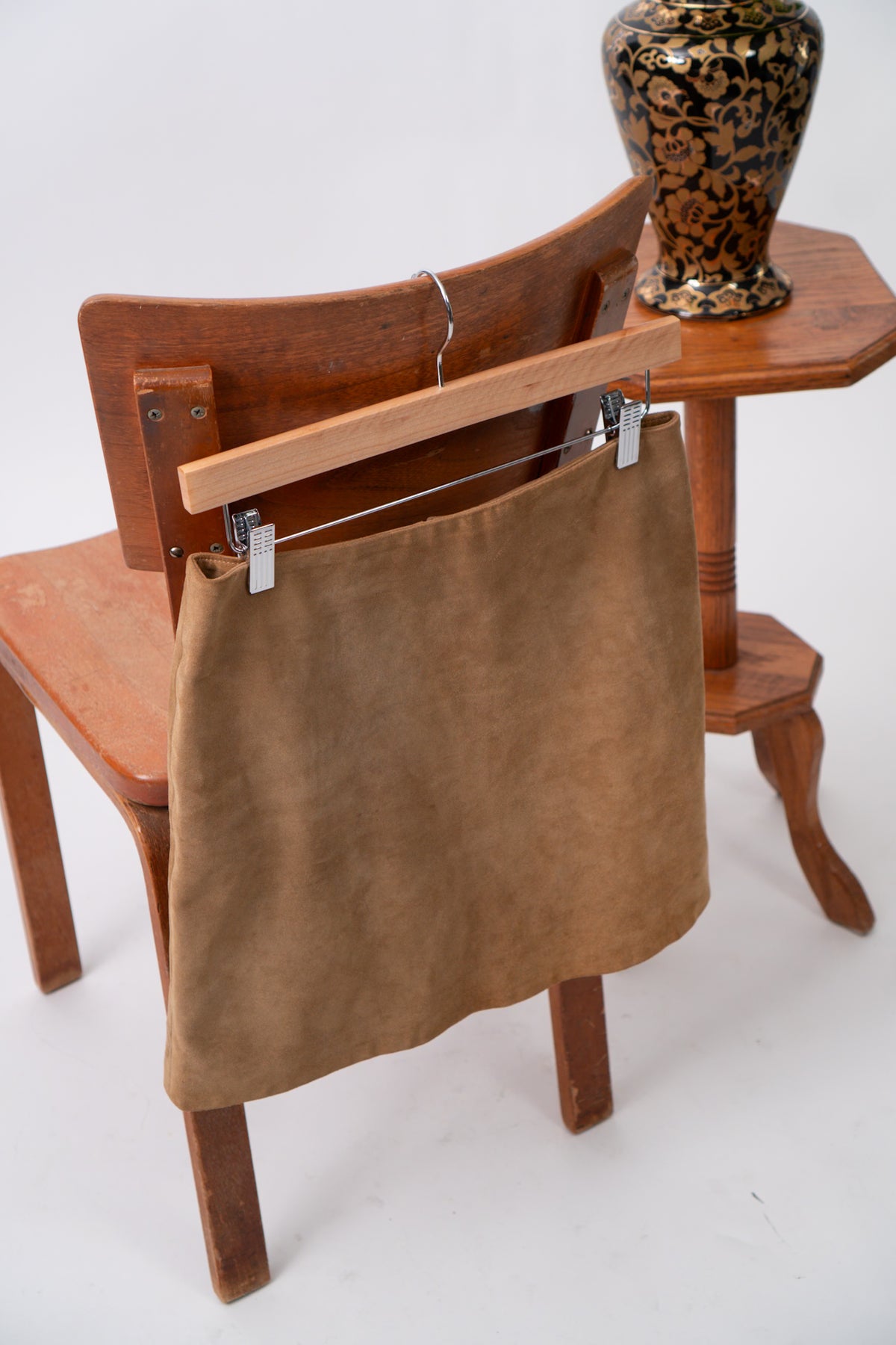 Y2K Banana Republic 100% Suede Skirt