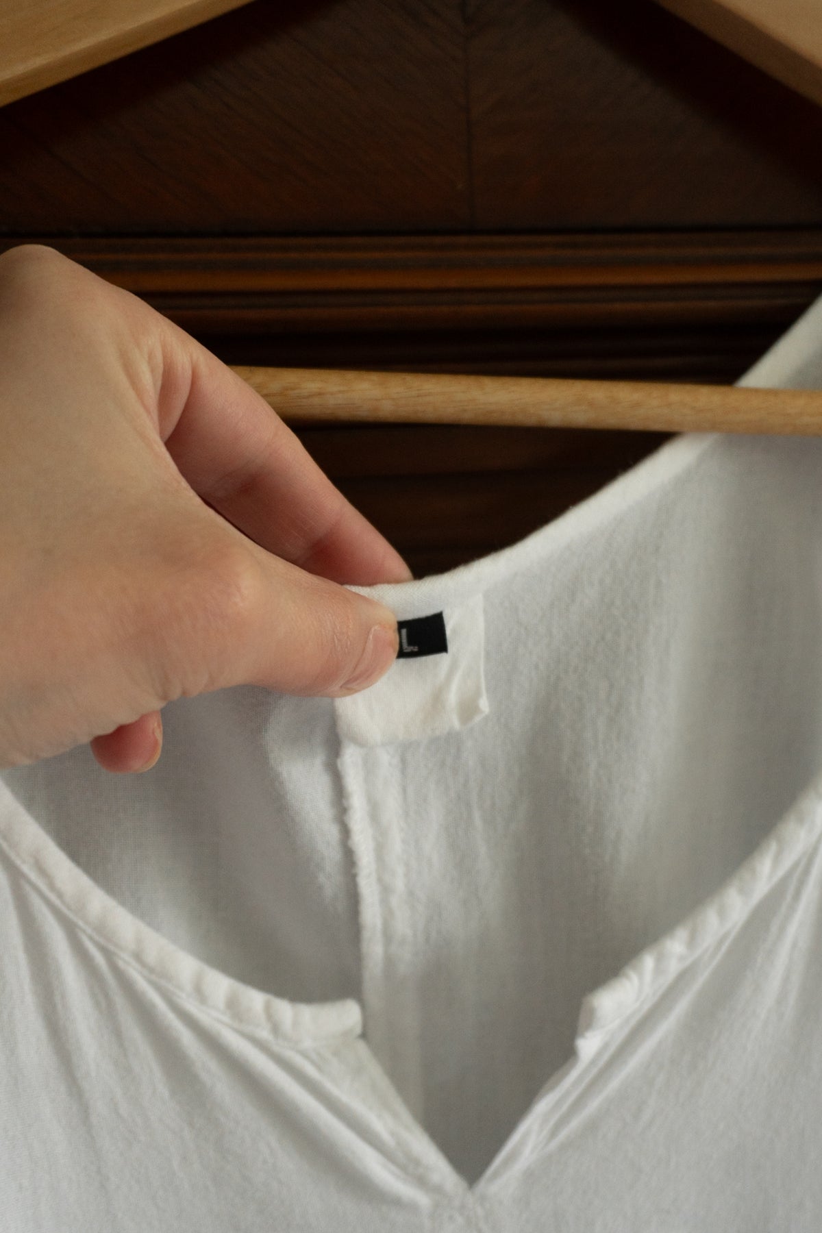 Vintage White Cotton Drop Waist Maxi Dress