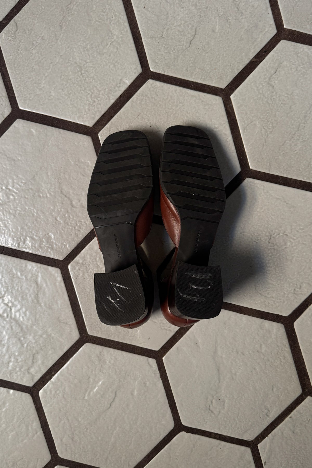 100% Leather Mary Janes