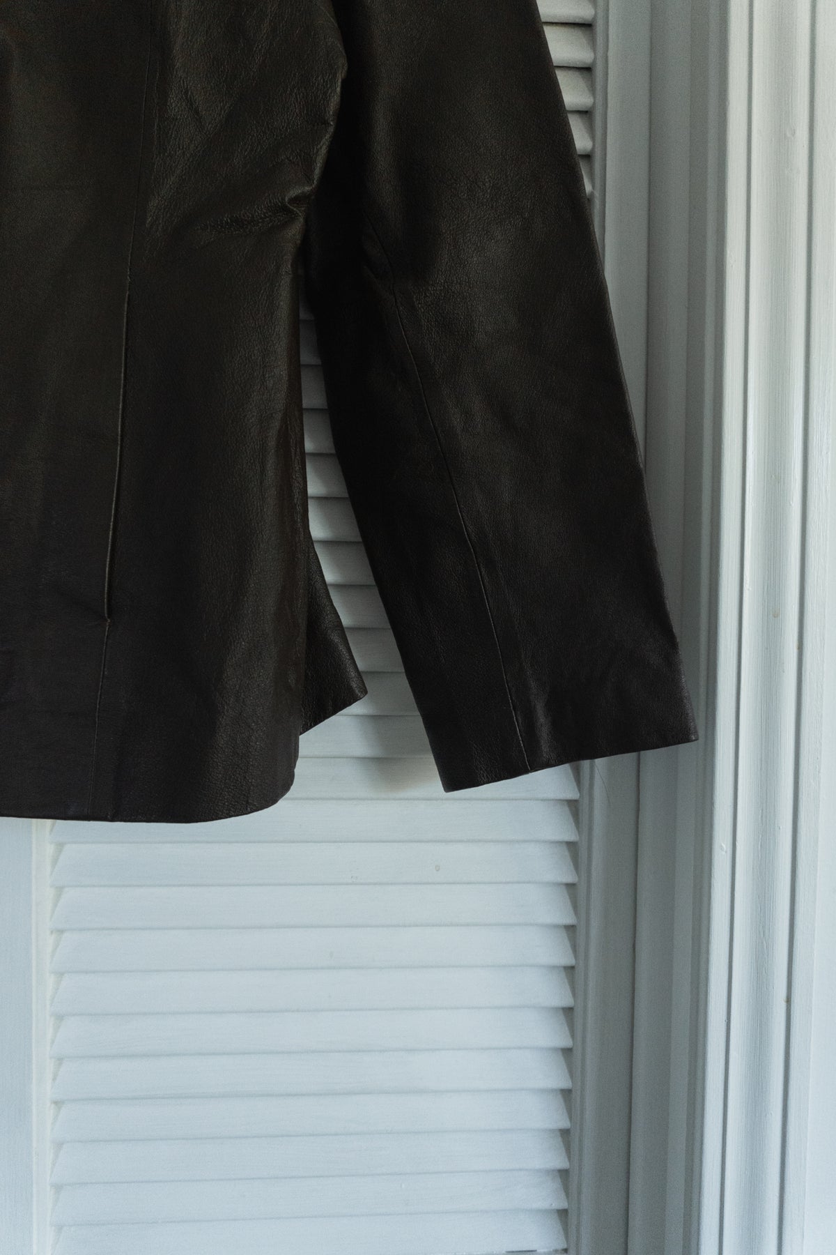Vintage Brown Leather Jacket