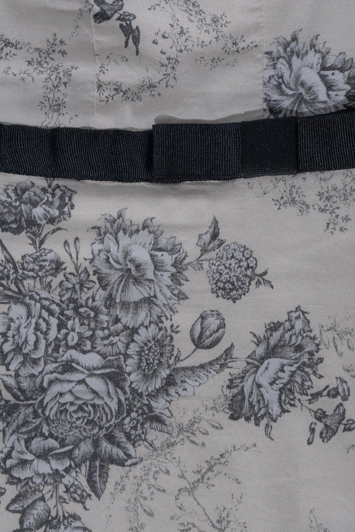 Vintage French Toile Halter Dress