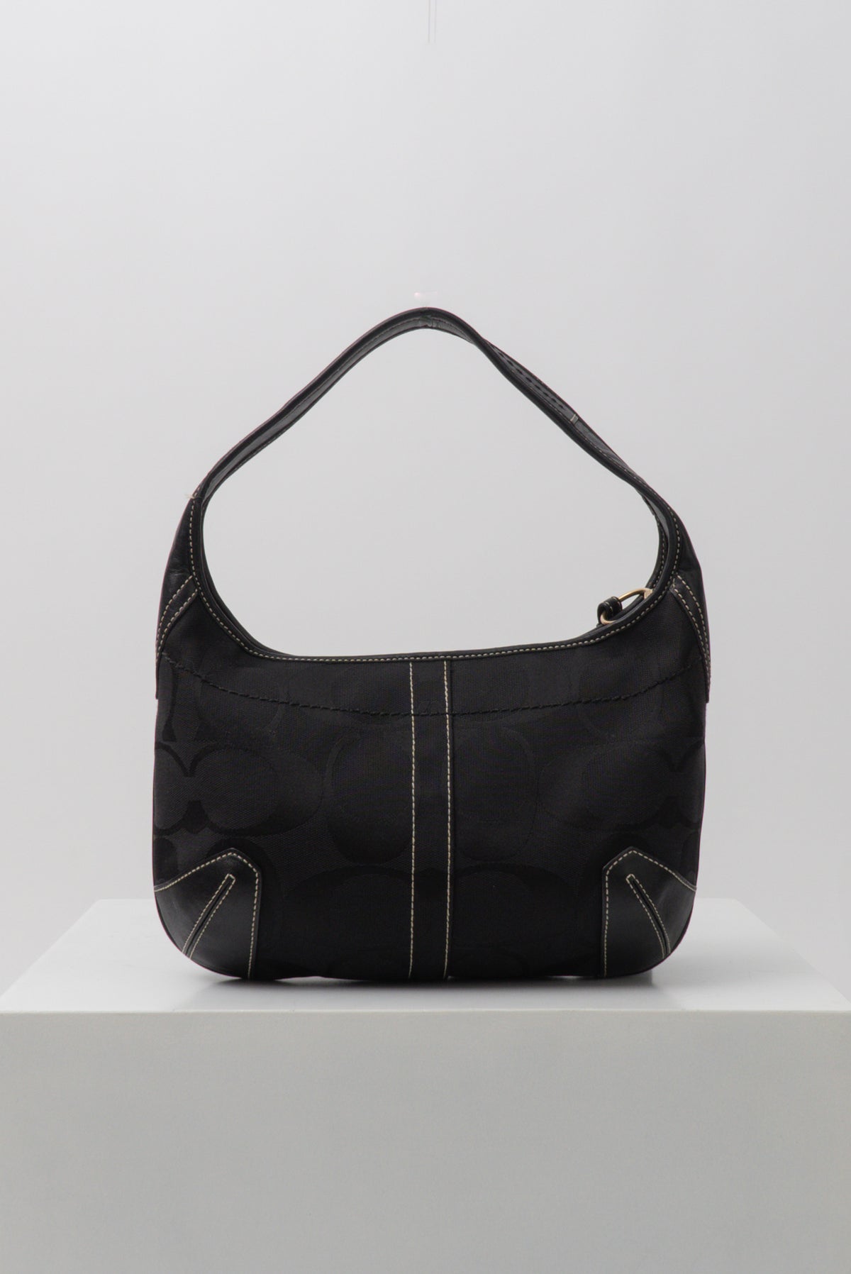 COACH Small Ergo Hobo in Black Signature