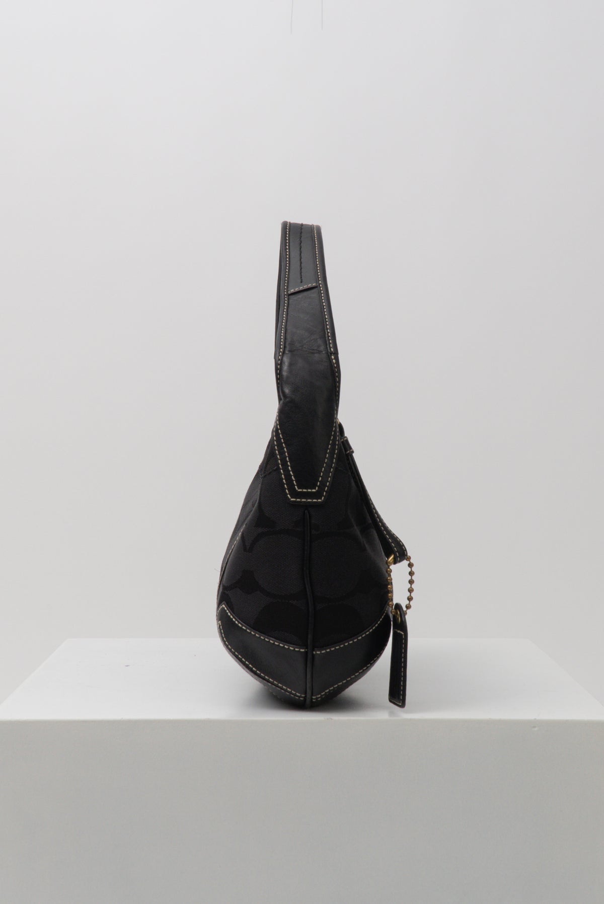 COACH Small Ergo Hobo in Black Signature