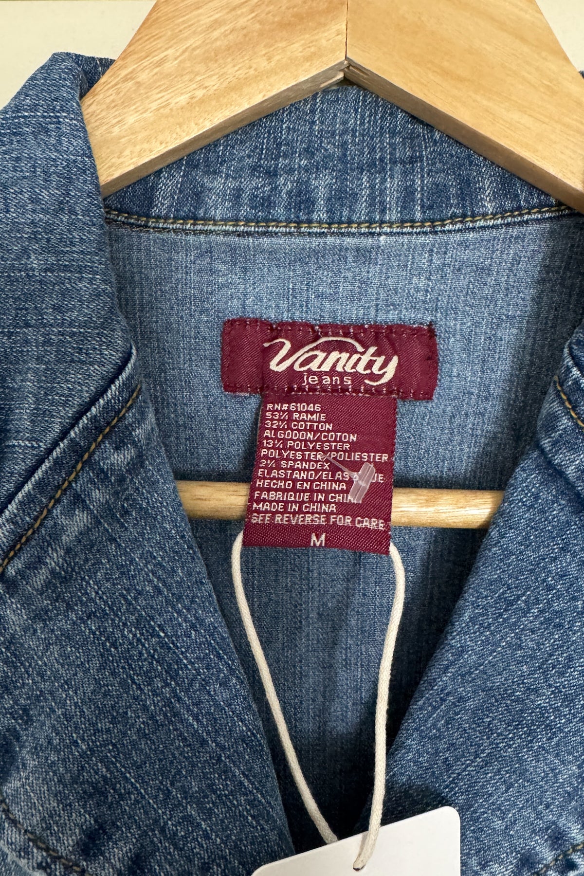 Y2K Stretch Denim Jacket