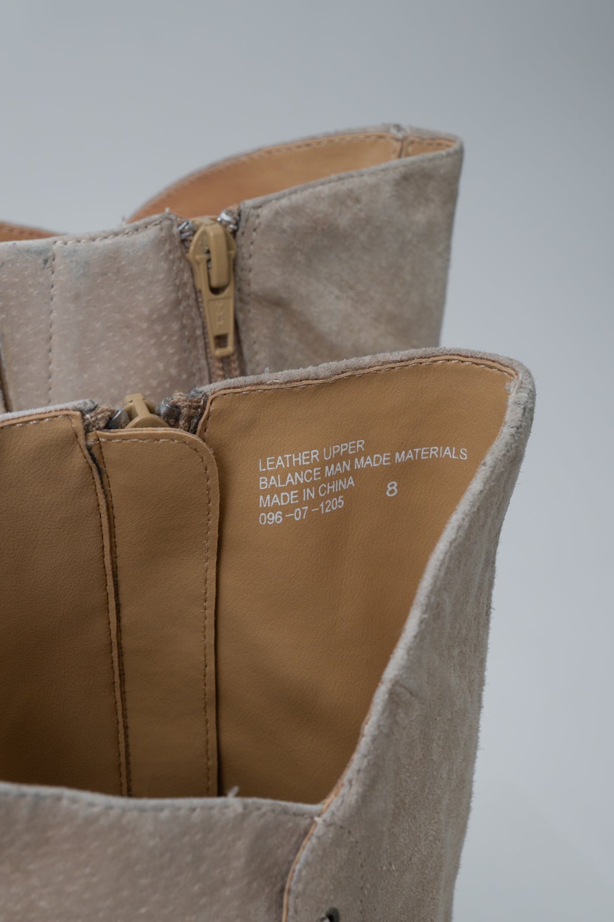 Vintage Suede Leather Fringe Boots