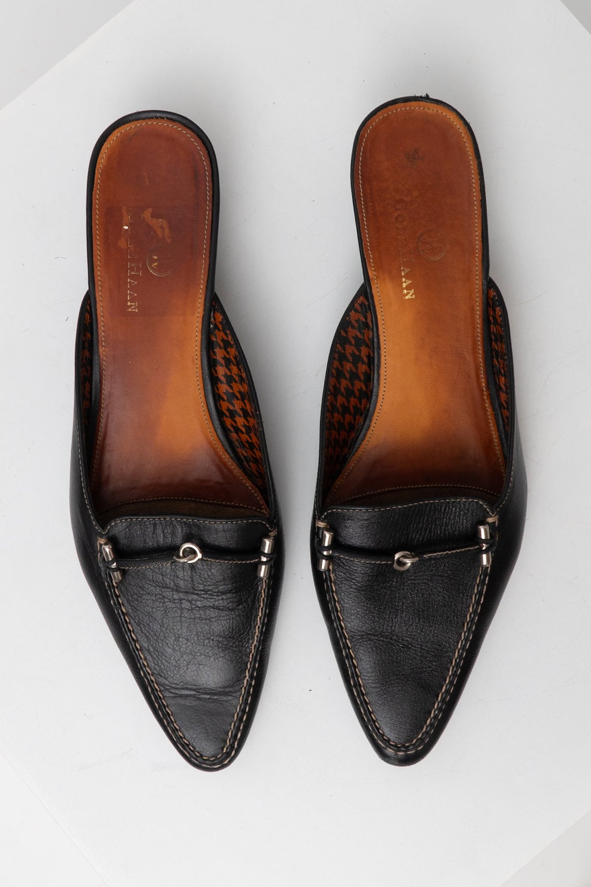 Vintage Horsebit Leather Mules