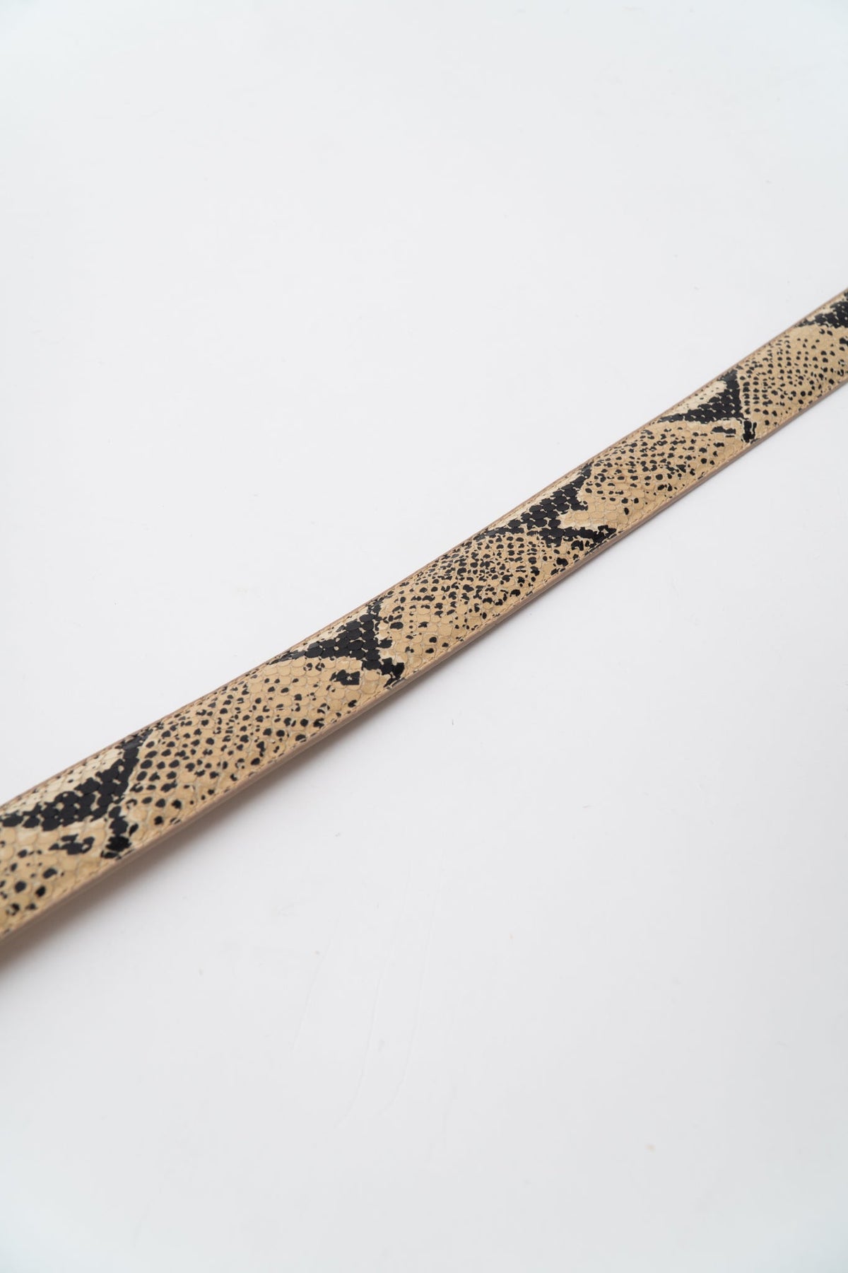 Vintage '95 BRIGHTON Snakeskin Belt, 31 to 35.5"