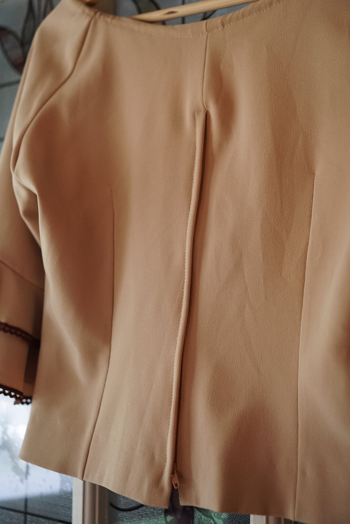 Vintage Handmade Tan Top