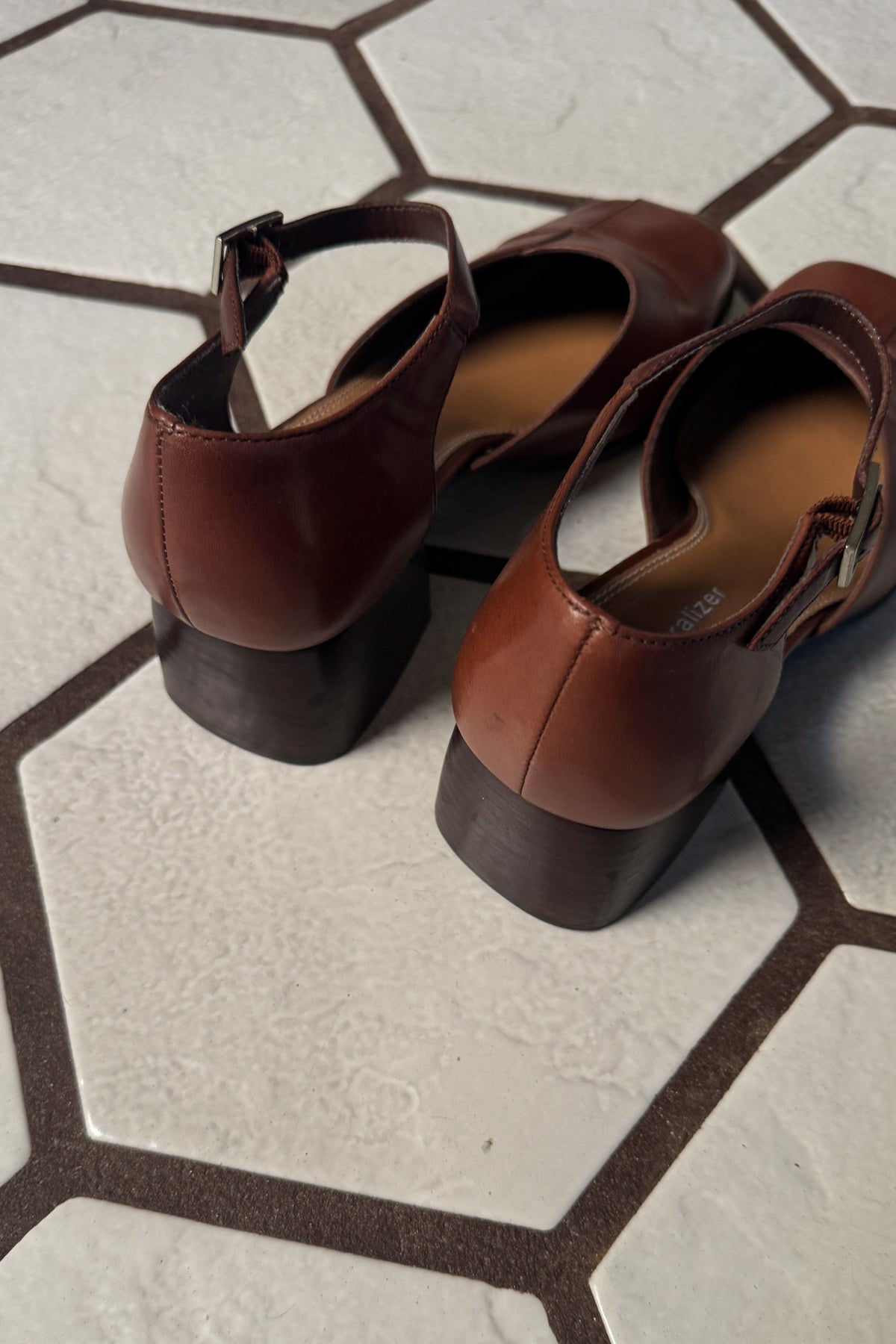 100% Leather Mary Janes
