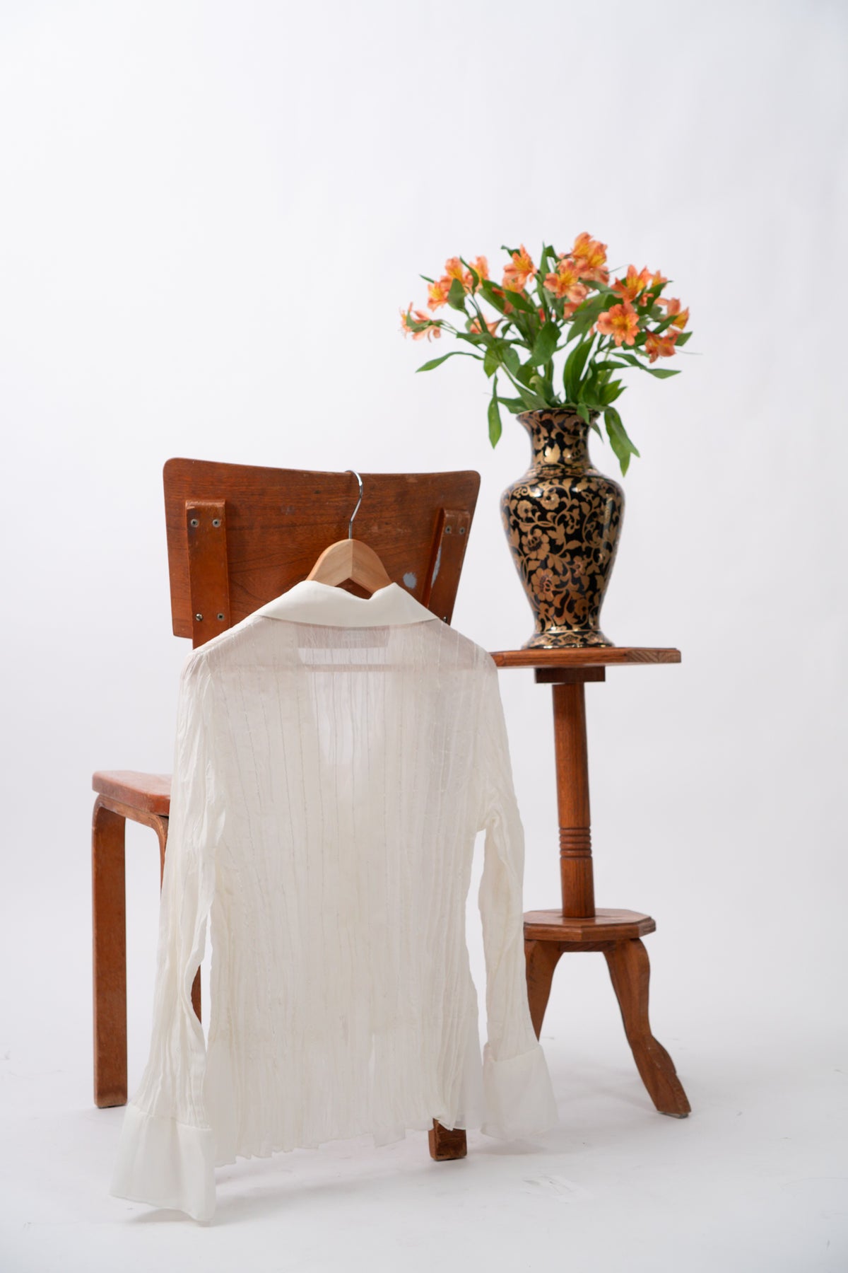 Vintage Ruffle Blouse