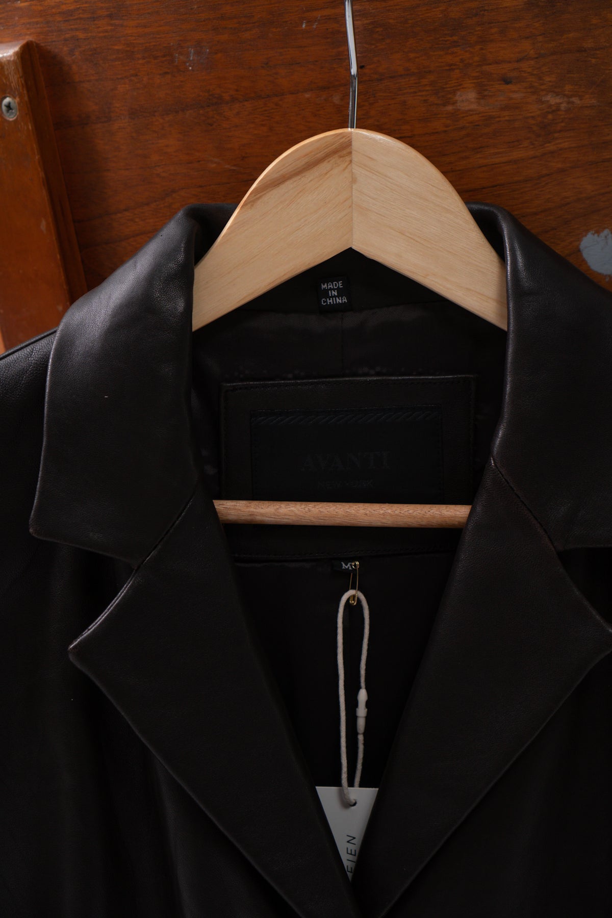 Vintage Brown Supple Leather Blazer Jacket