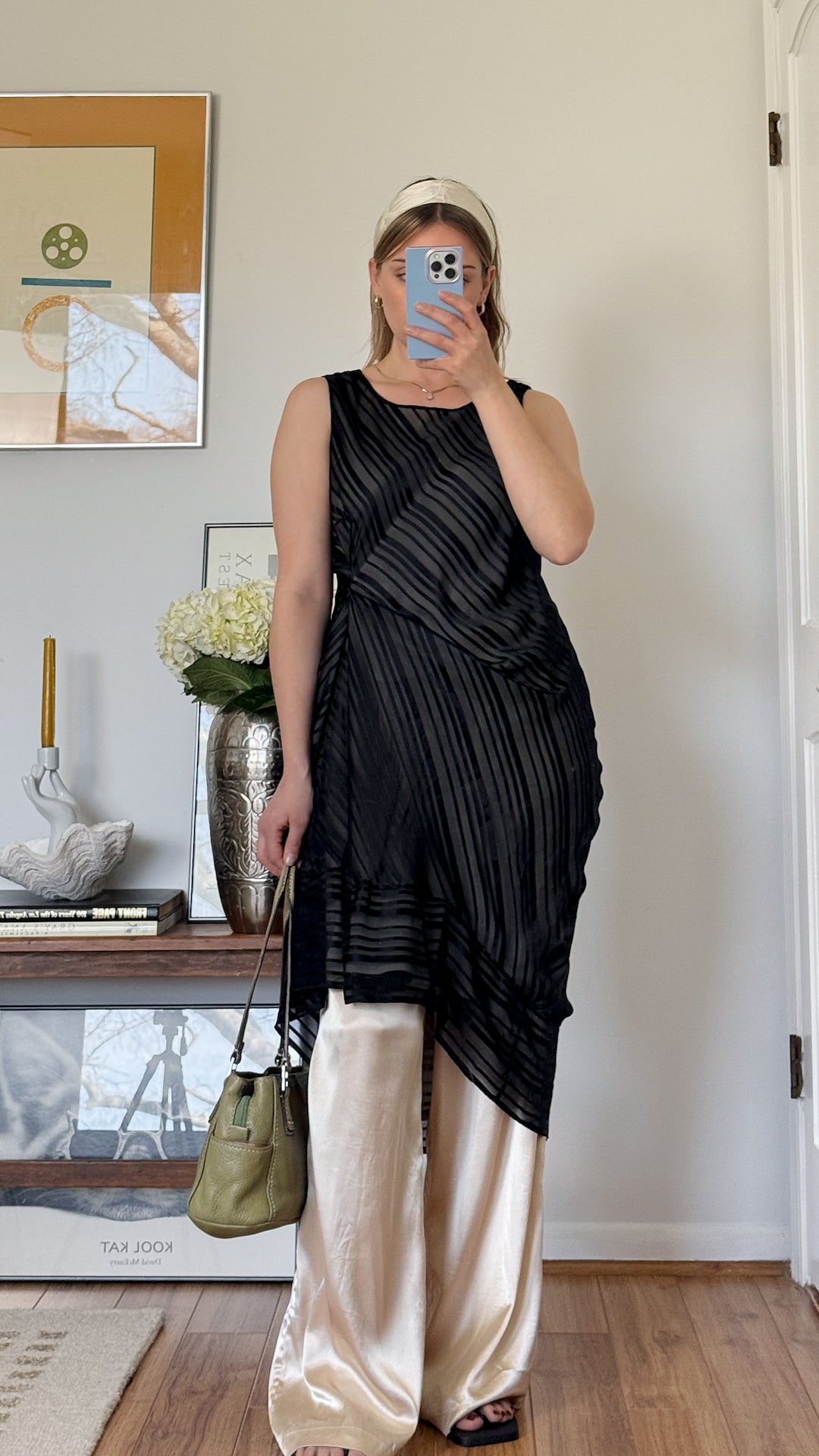 Y2K 100% Silk Dress