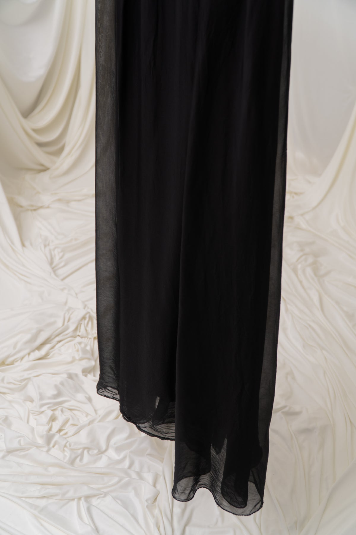 Y2K Italian Black Maxi Dress
