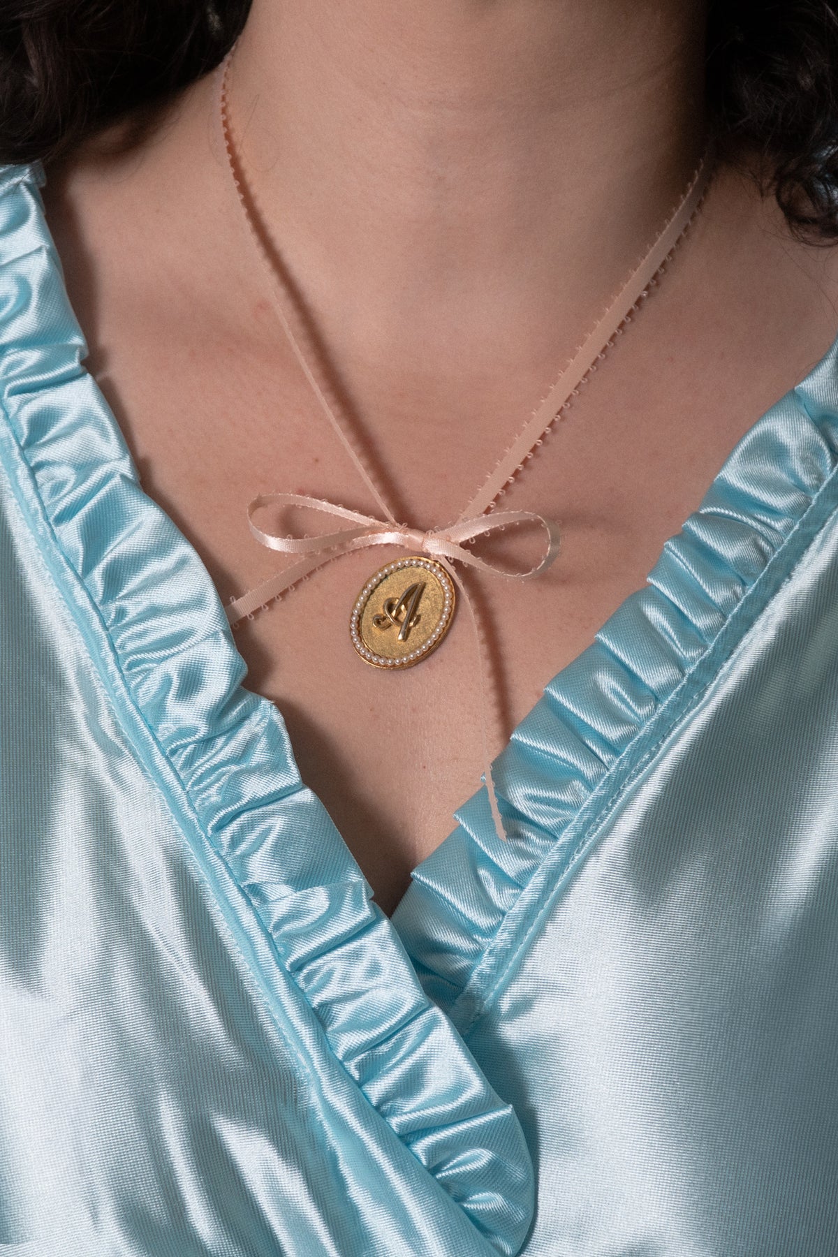 Vintage 'A' Pendant