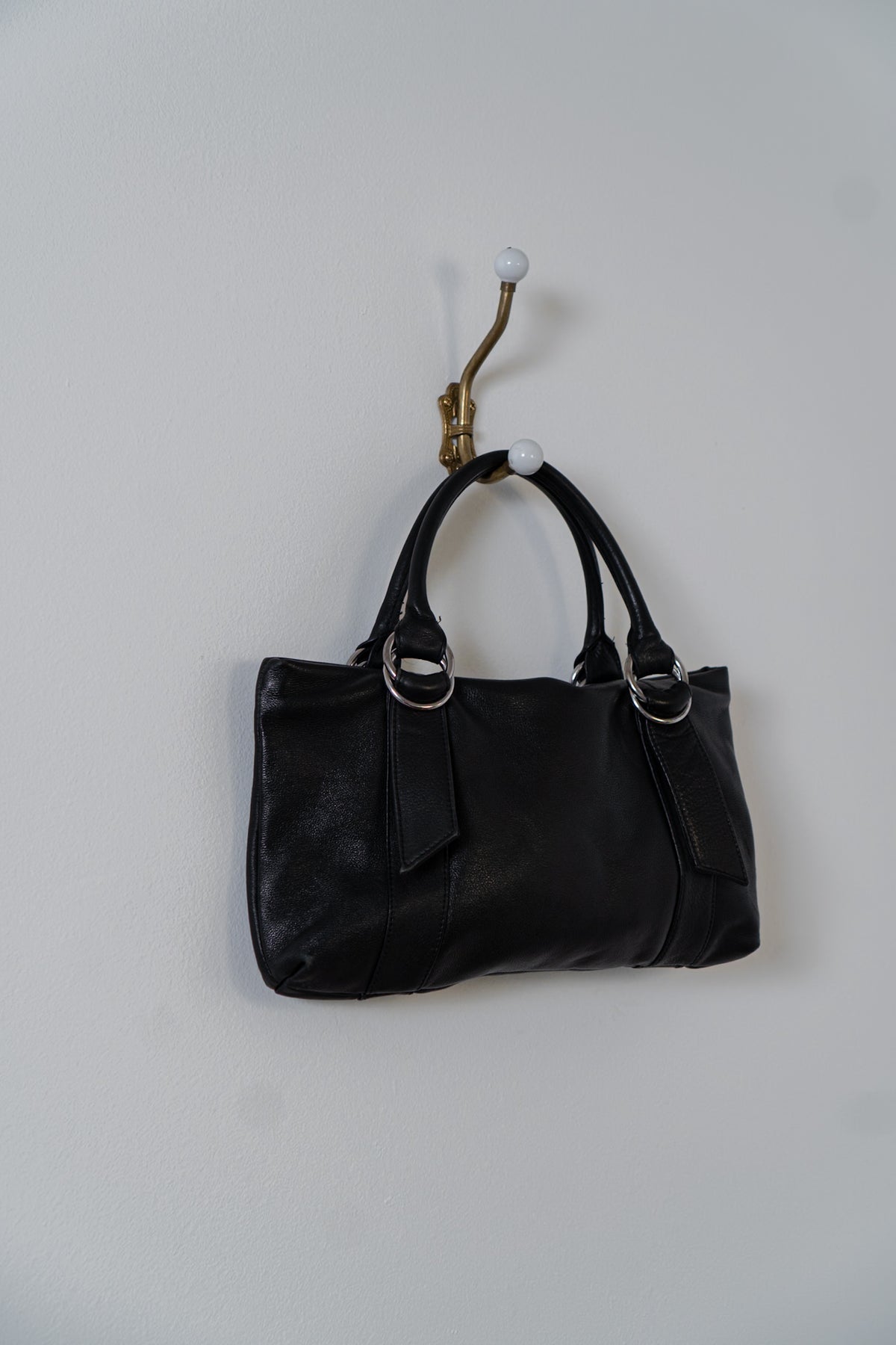 Y2K Express Leather Shoulder Bag