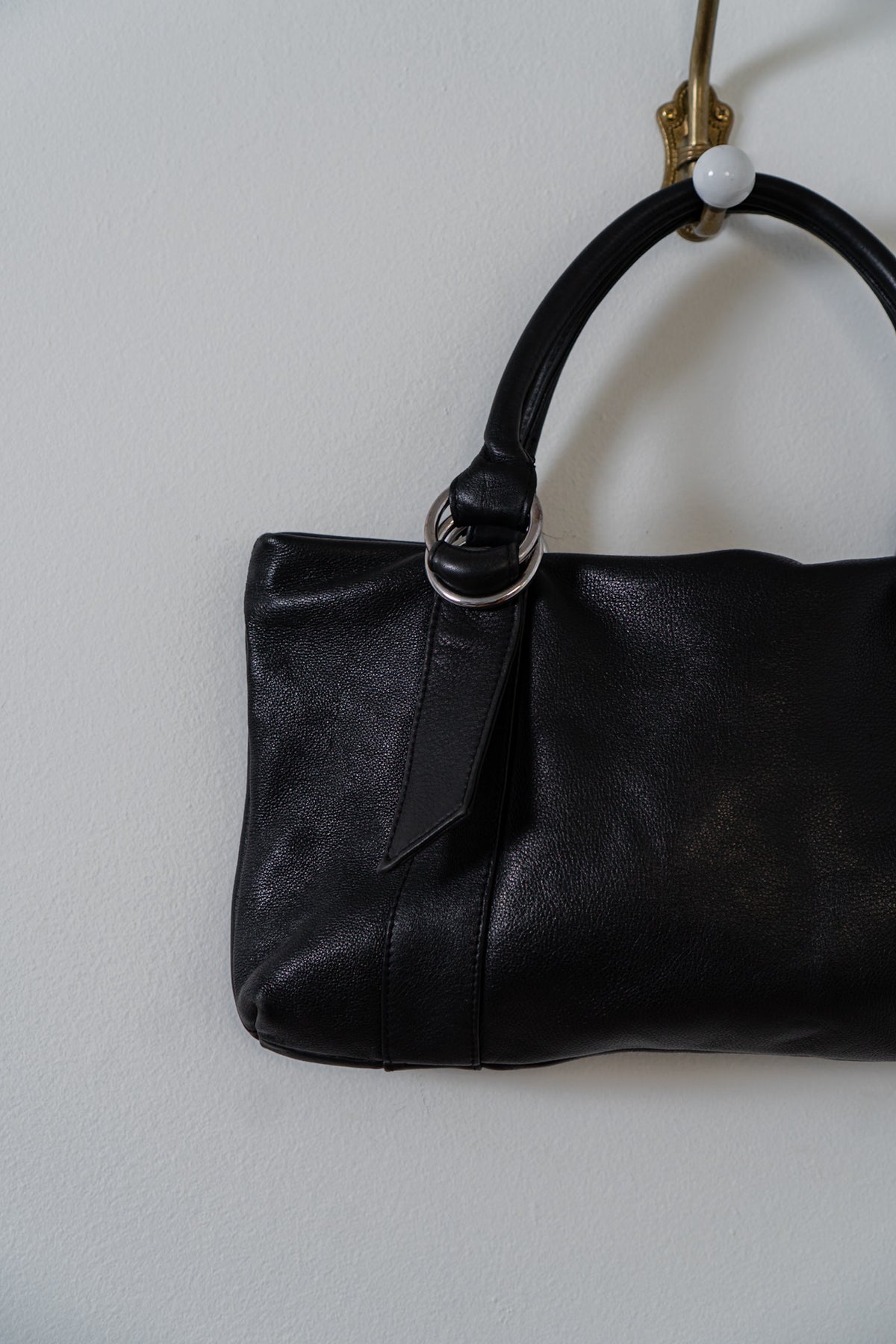 Y2K Express Leather Shoulder Bag