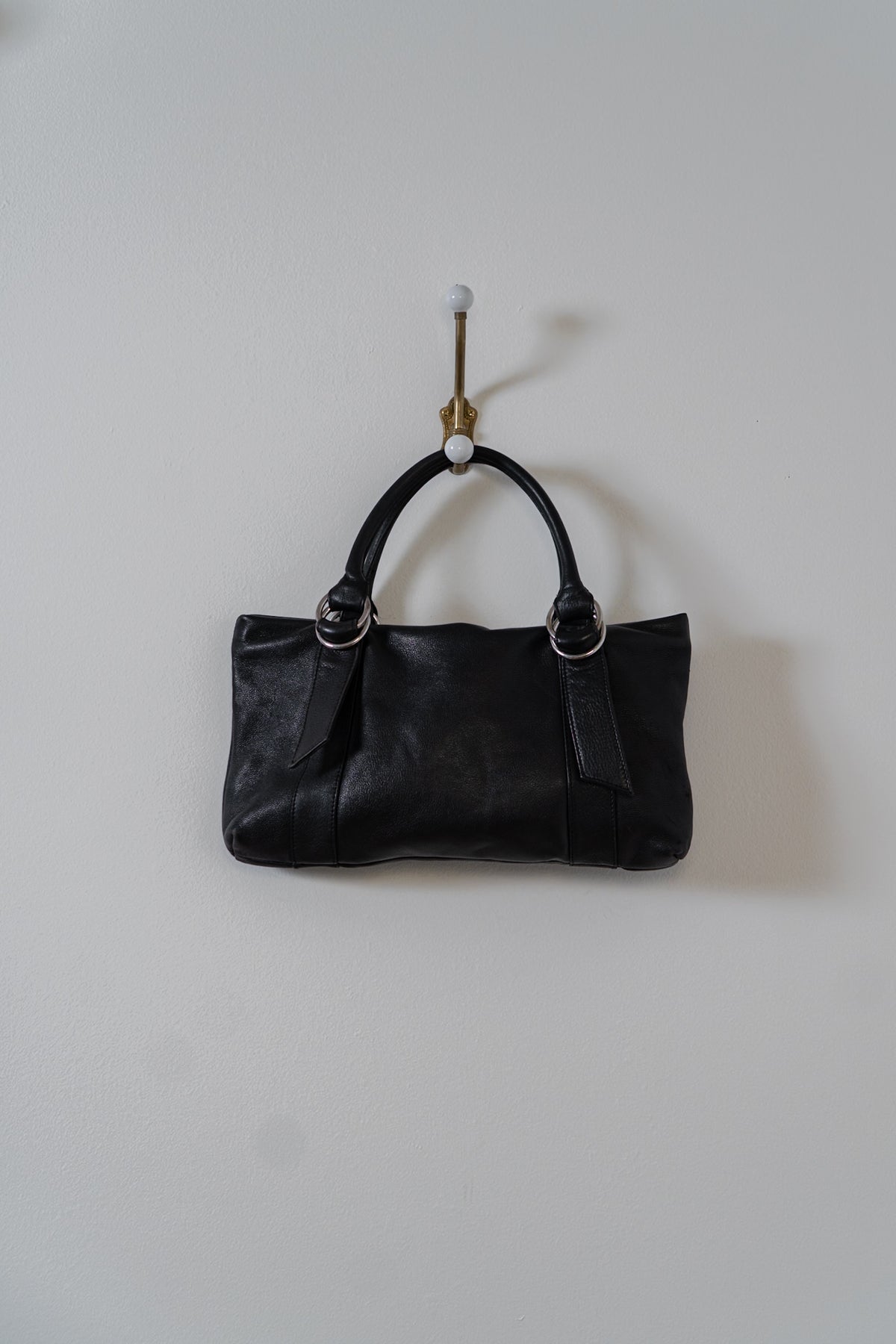 Y2K Express Leather Shoulder Bag