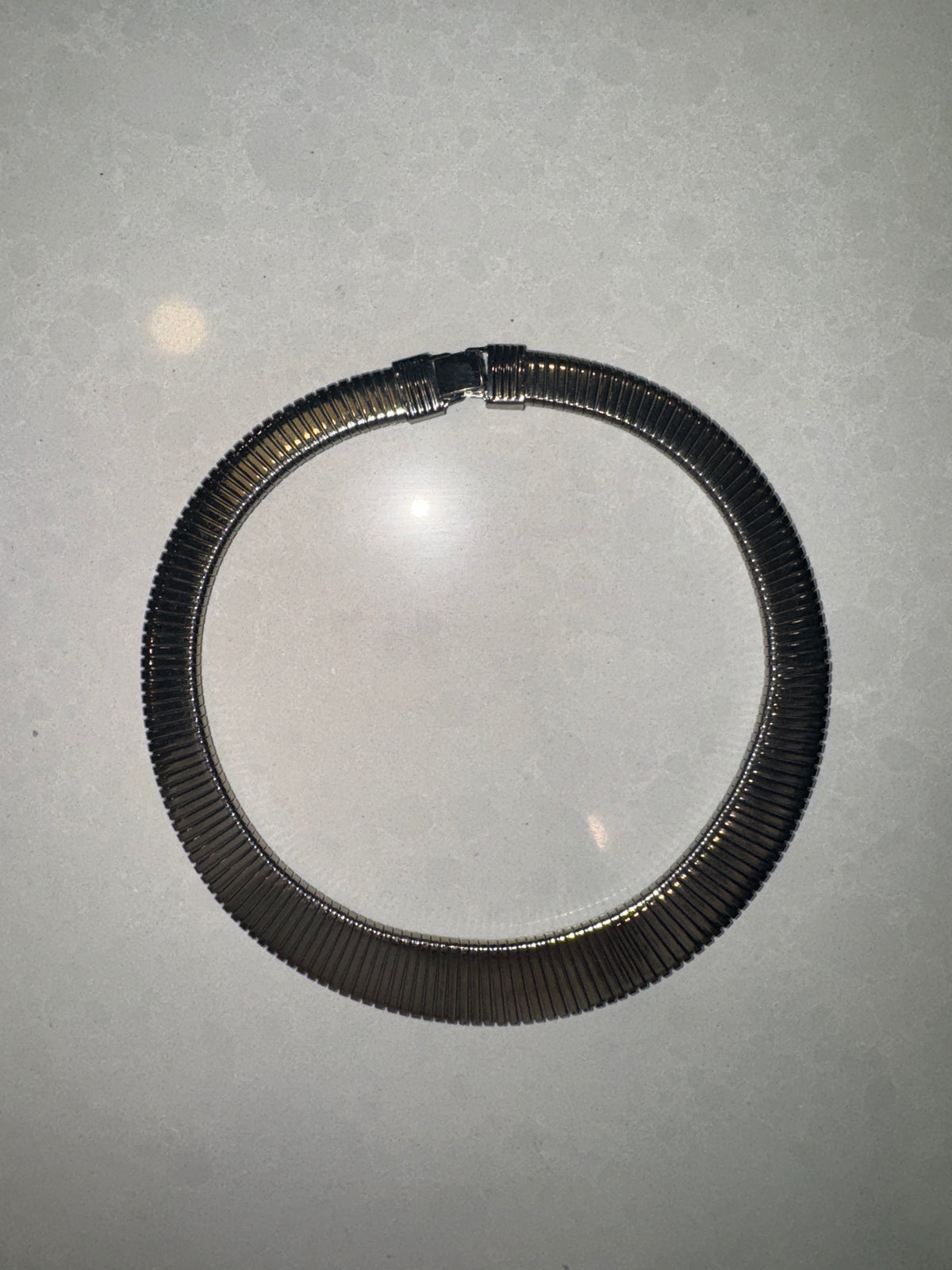 Silver Choker Necklace