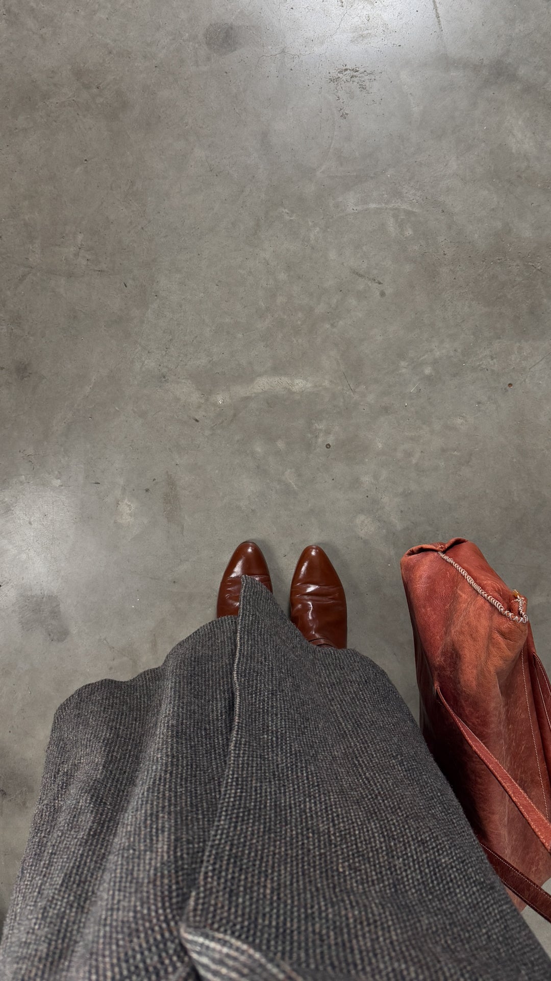 VTG Tweed Wool Coat