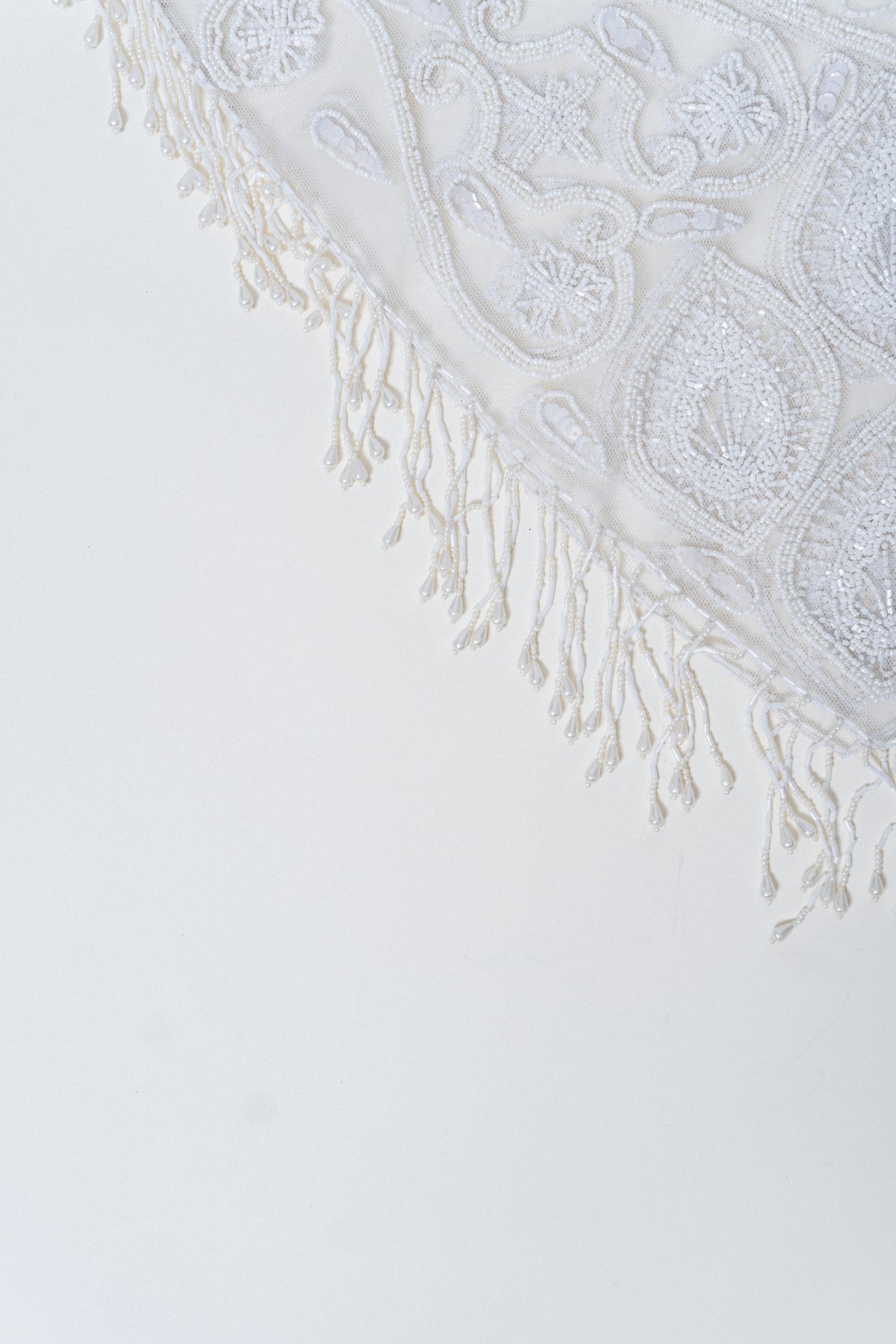 Vintage Hand Beaded Capelet