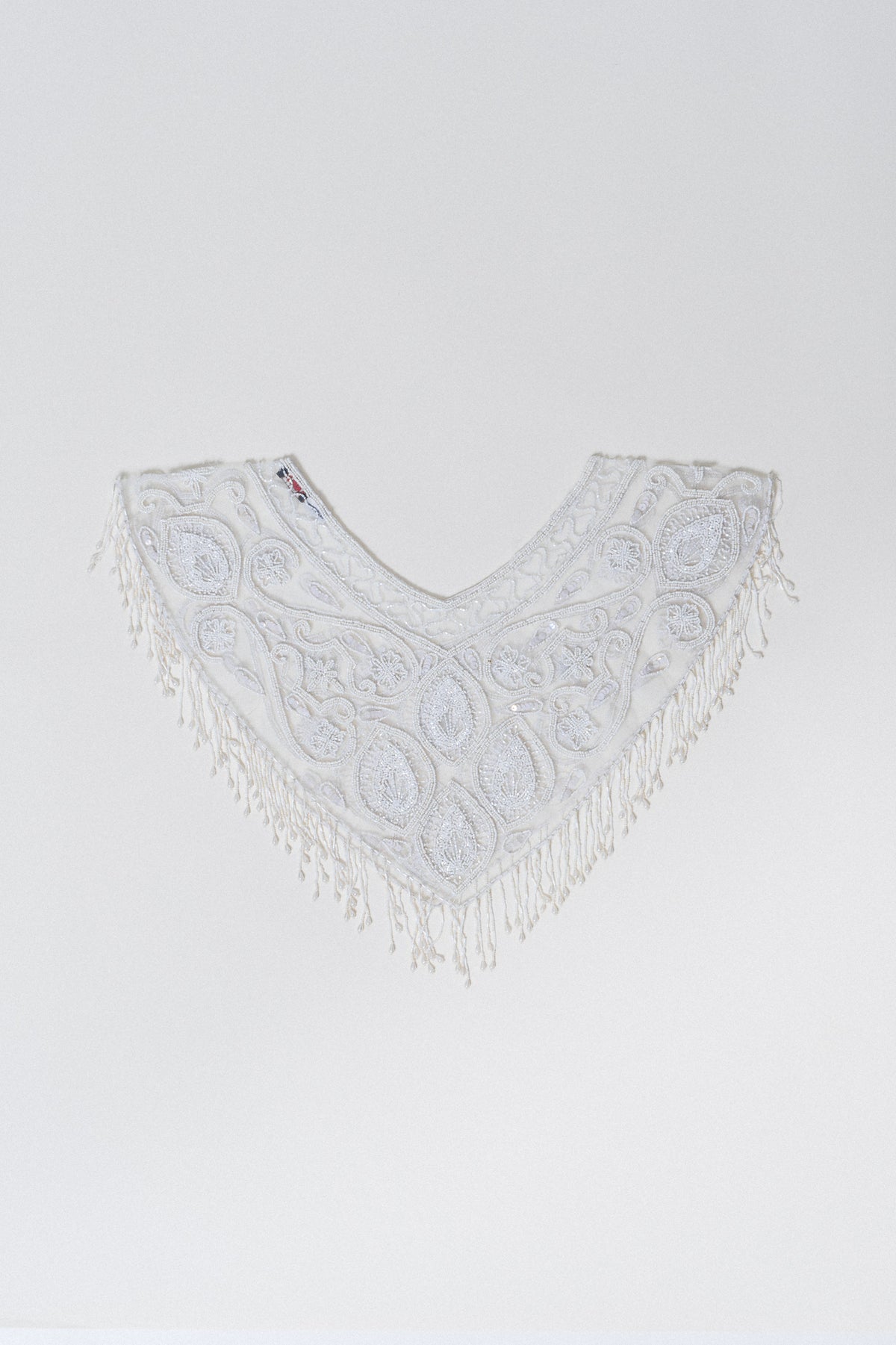 Vintage Hand Beaded Capelet