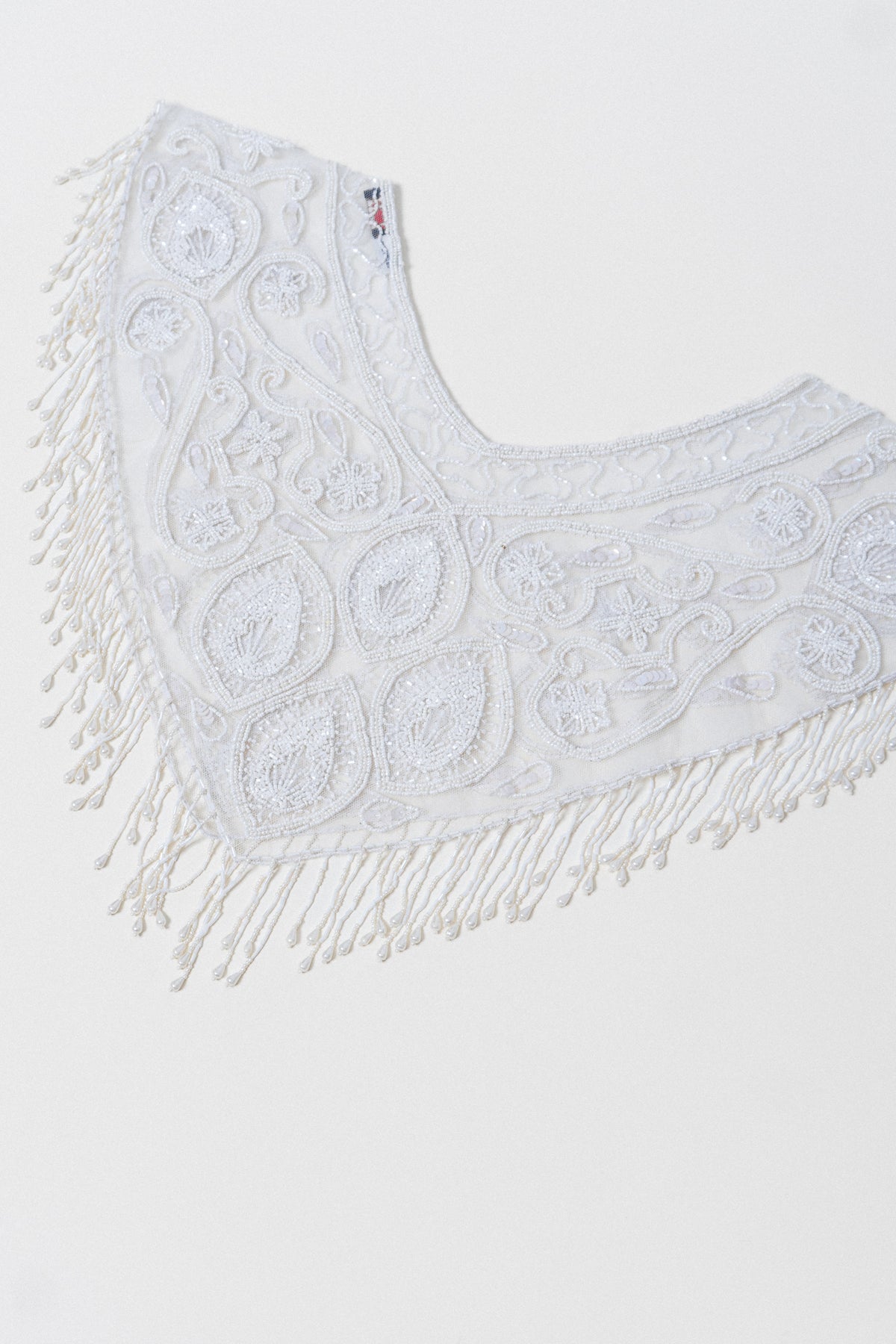 Vintage Hand Beaded Capelet