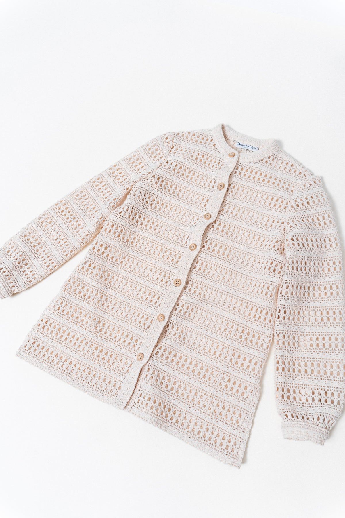 Vintage Crochet Cardigan Jacket