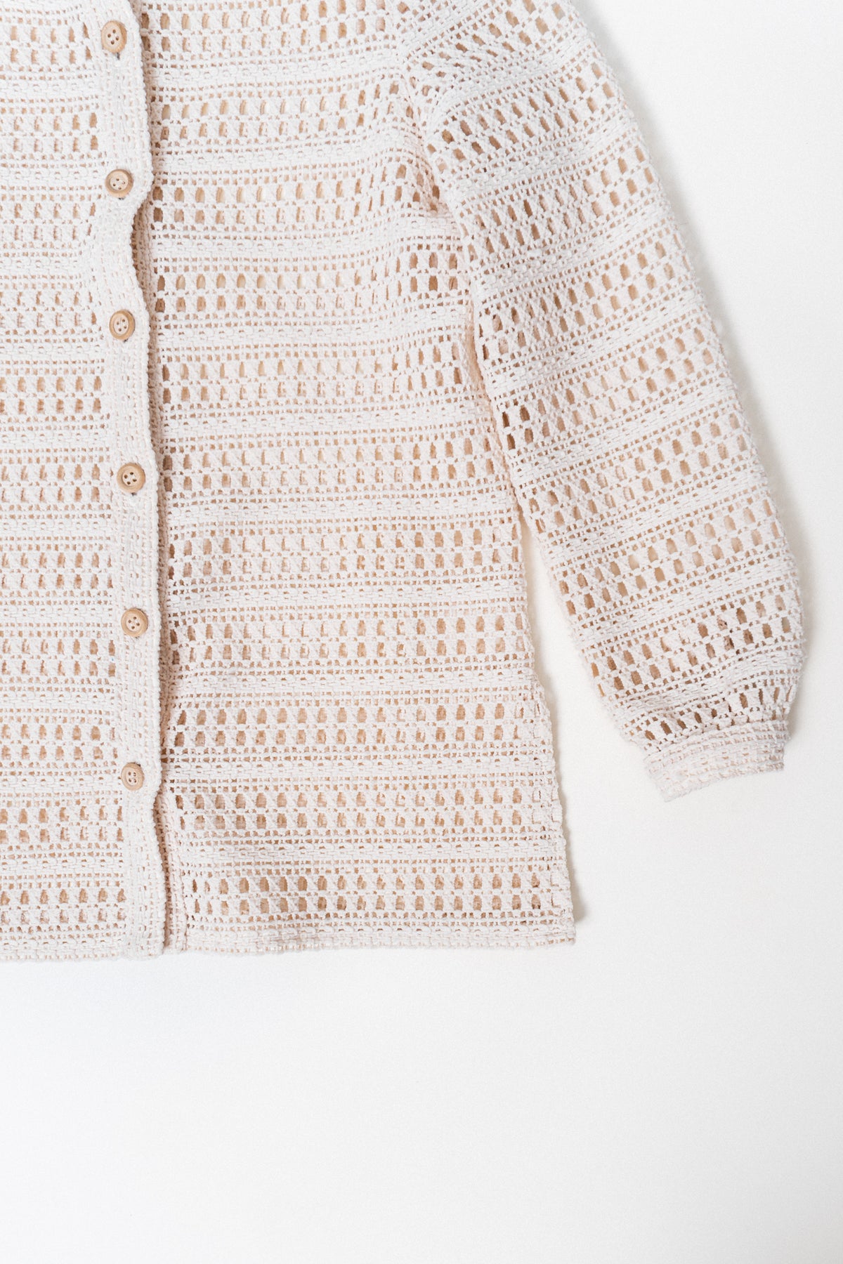 Vintage Crochet Cardigan Jacket
