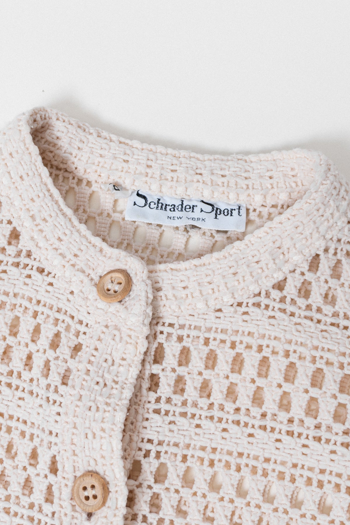 Vintage Crochet Cardigan Jacket