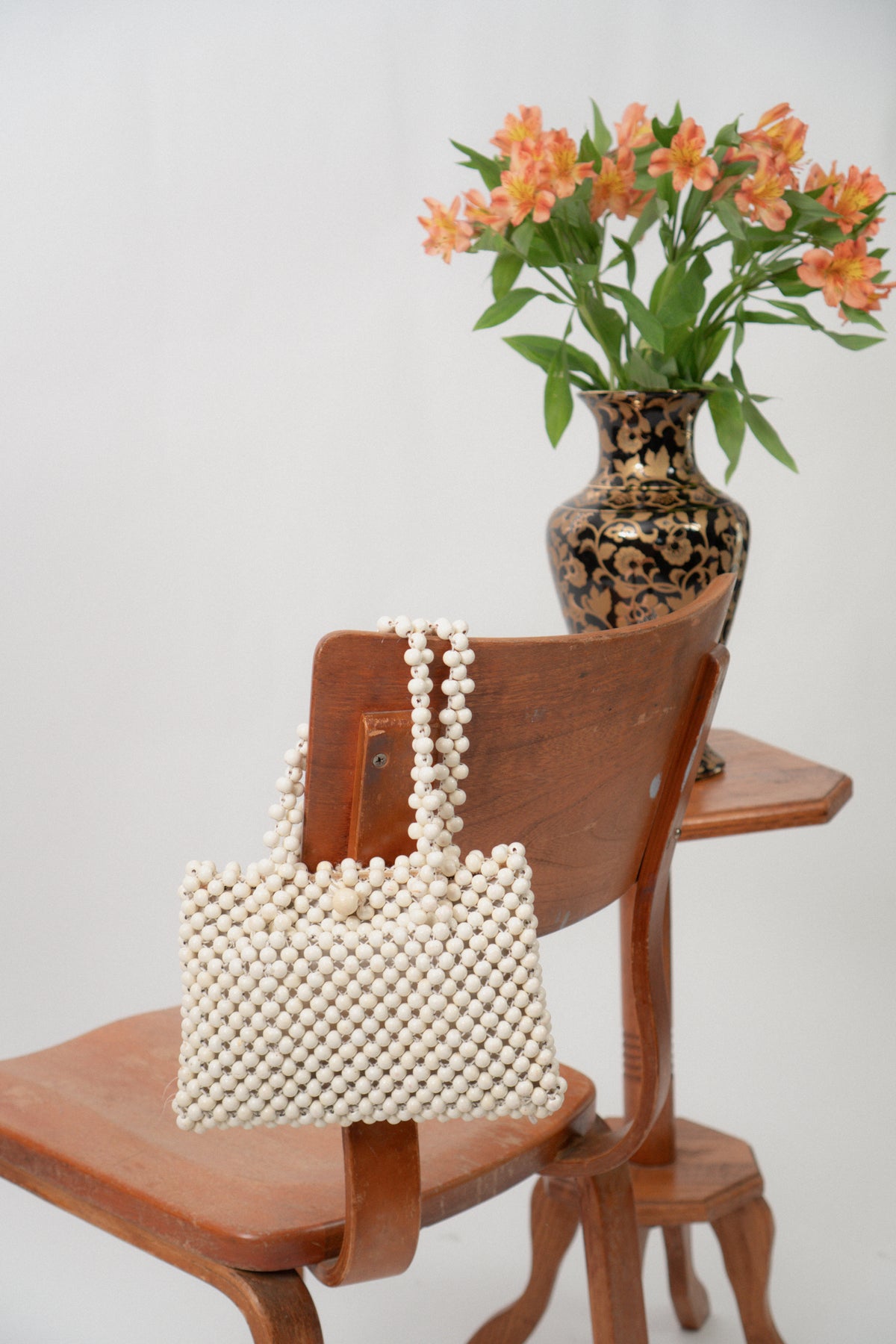 Vintage Japanese Beaded Bag
