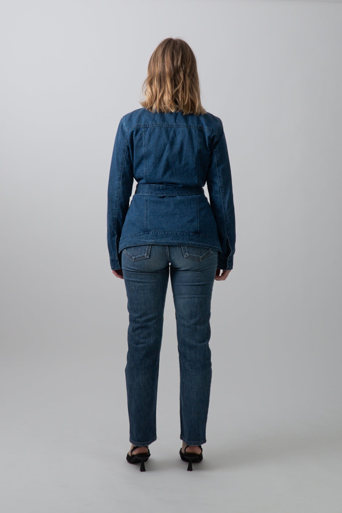 NWT LEVI'S Belted Denim Chore Jacket