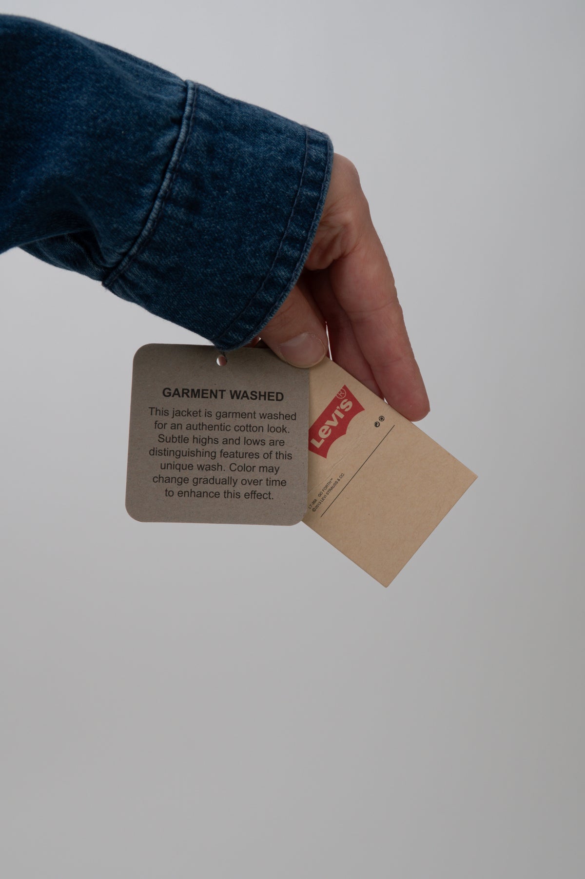 NWT LEVI'S Belted Denim Chore Jacket