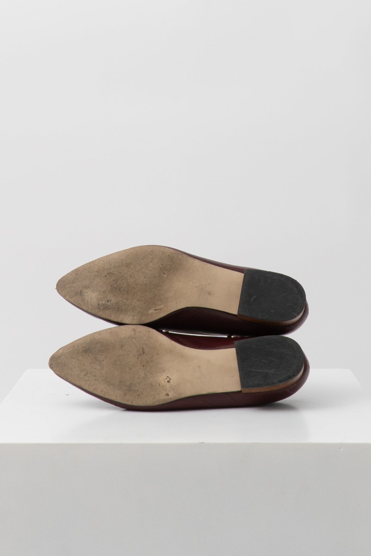 ITALIAN 100% Leather Oxblood Loafers