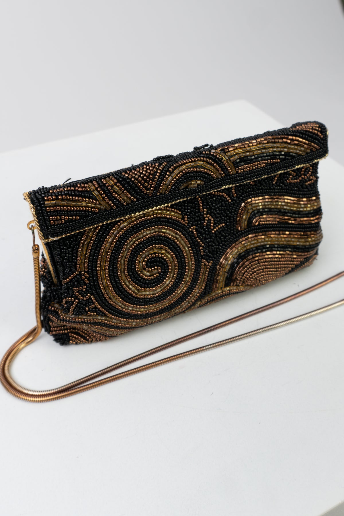 Vintage Art Deco Beaded Formal Pouchette