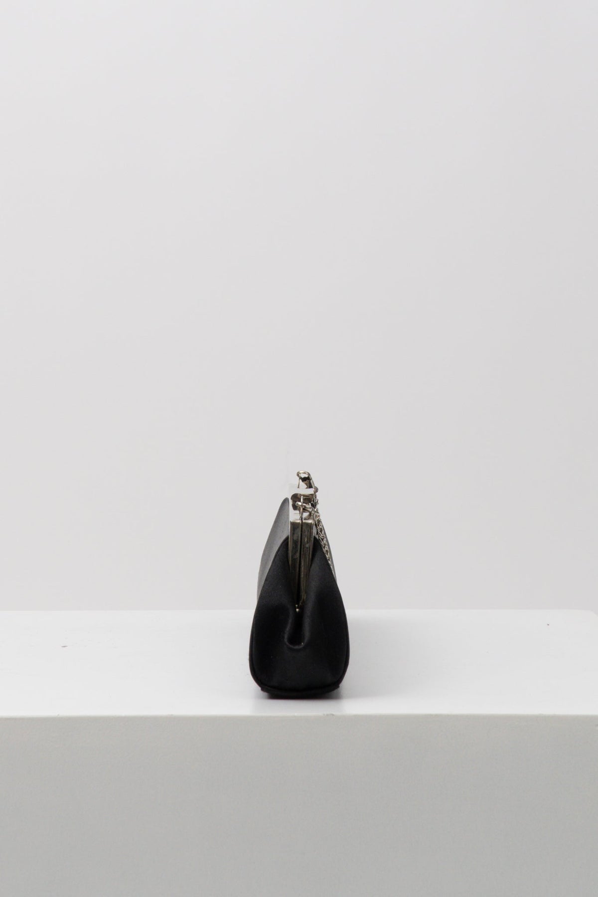Vintage Long Black Clutch