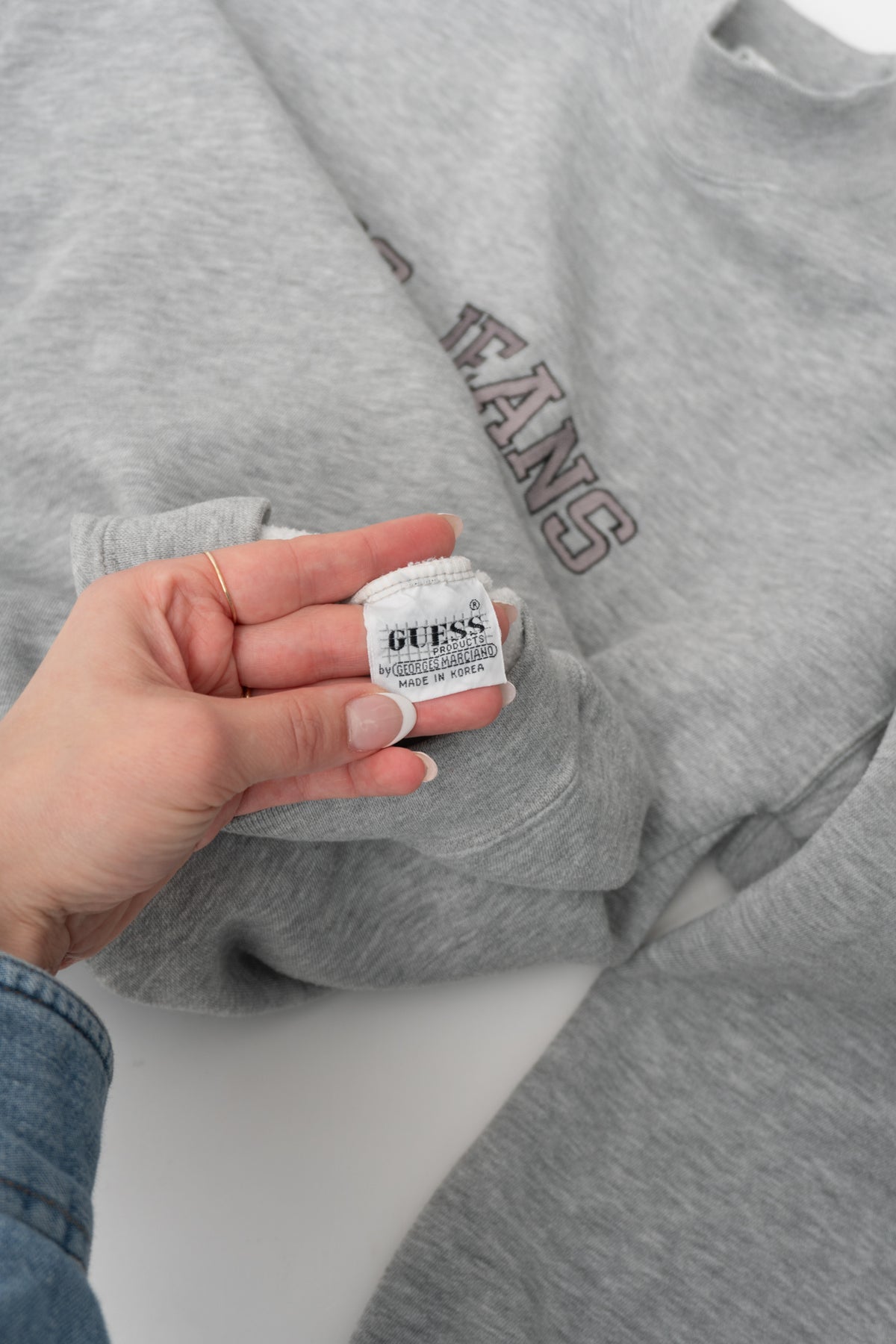 Vintage 90s GUESS Mock Neck Sweatshirt