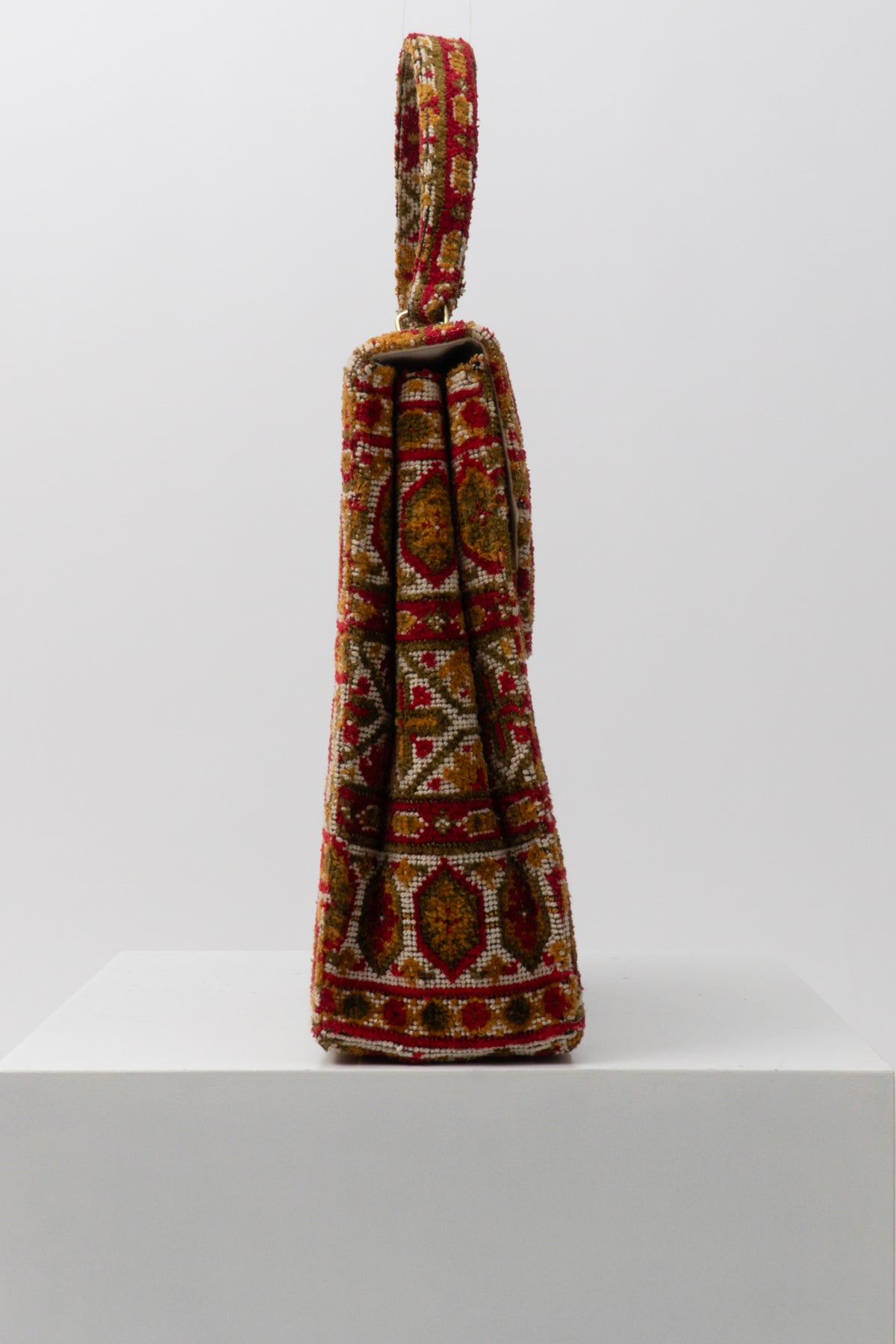 Vintage 50s Tapestry Handbag